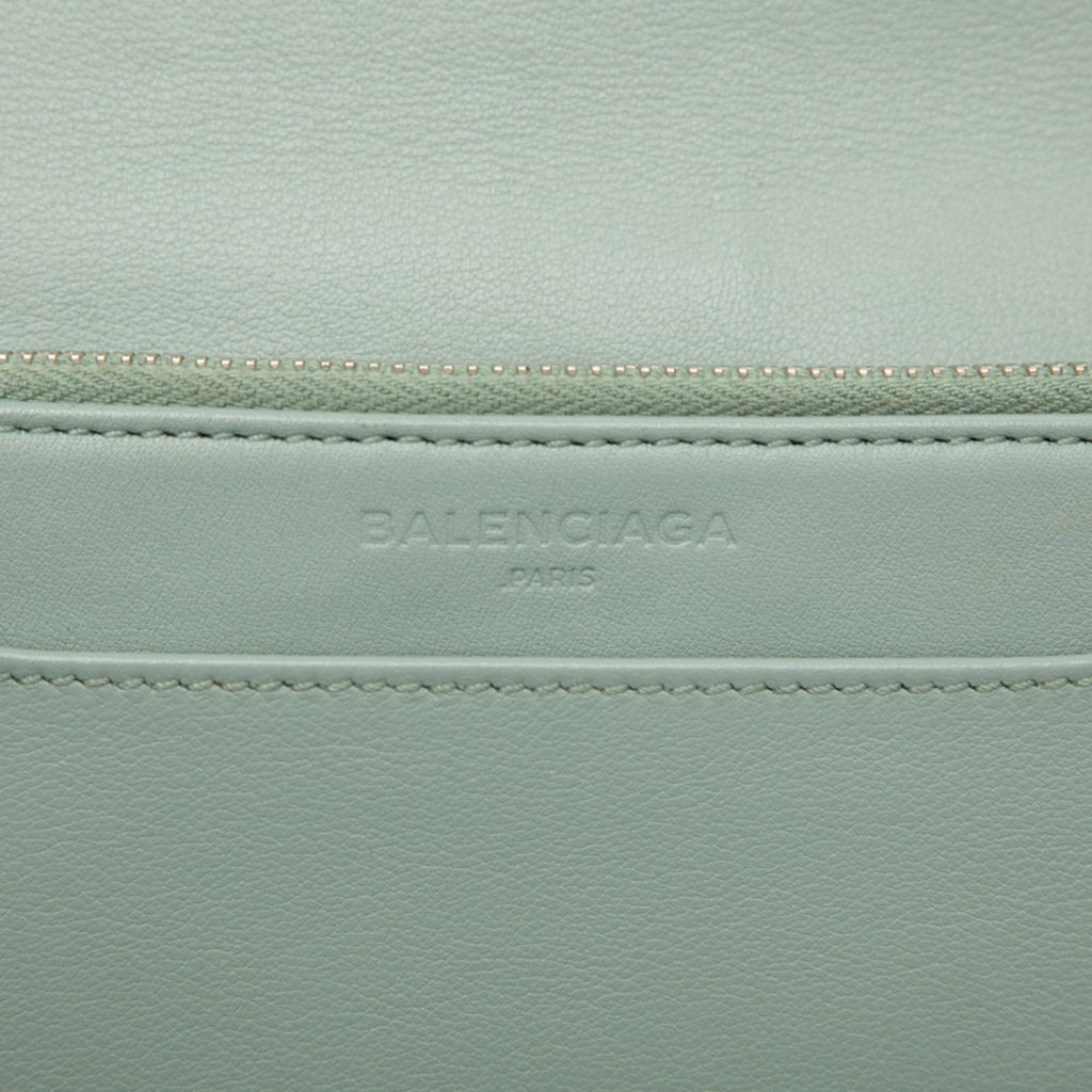 Balenciaga Blue Leather Shoulder
