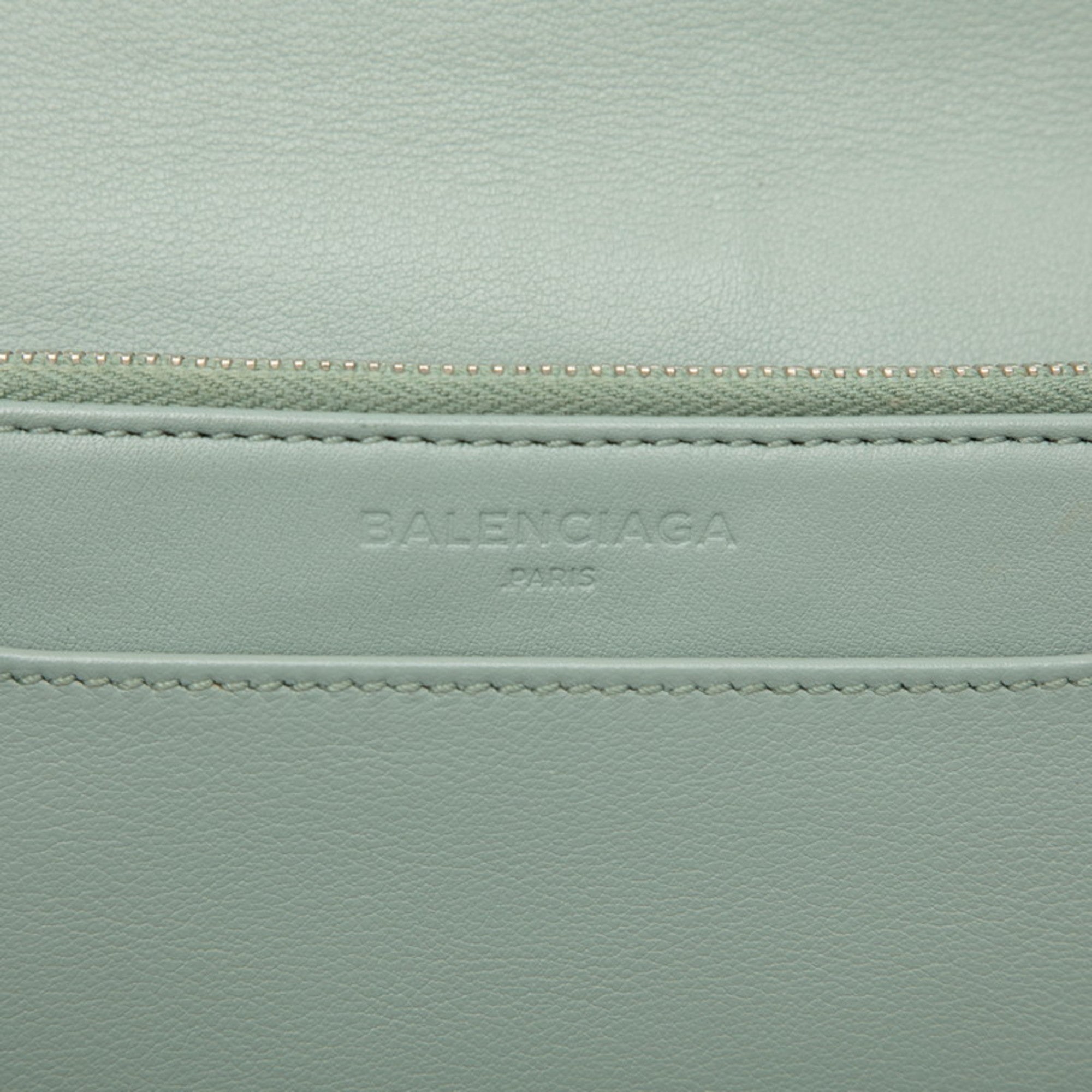 Balenciaga Blue Leather Shoulder