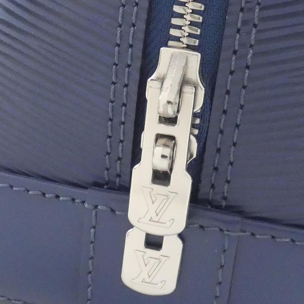 Louis Vuitton Blue Leather Handbag