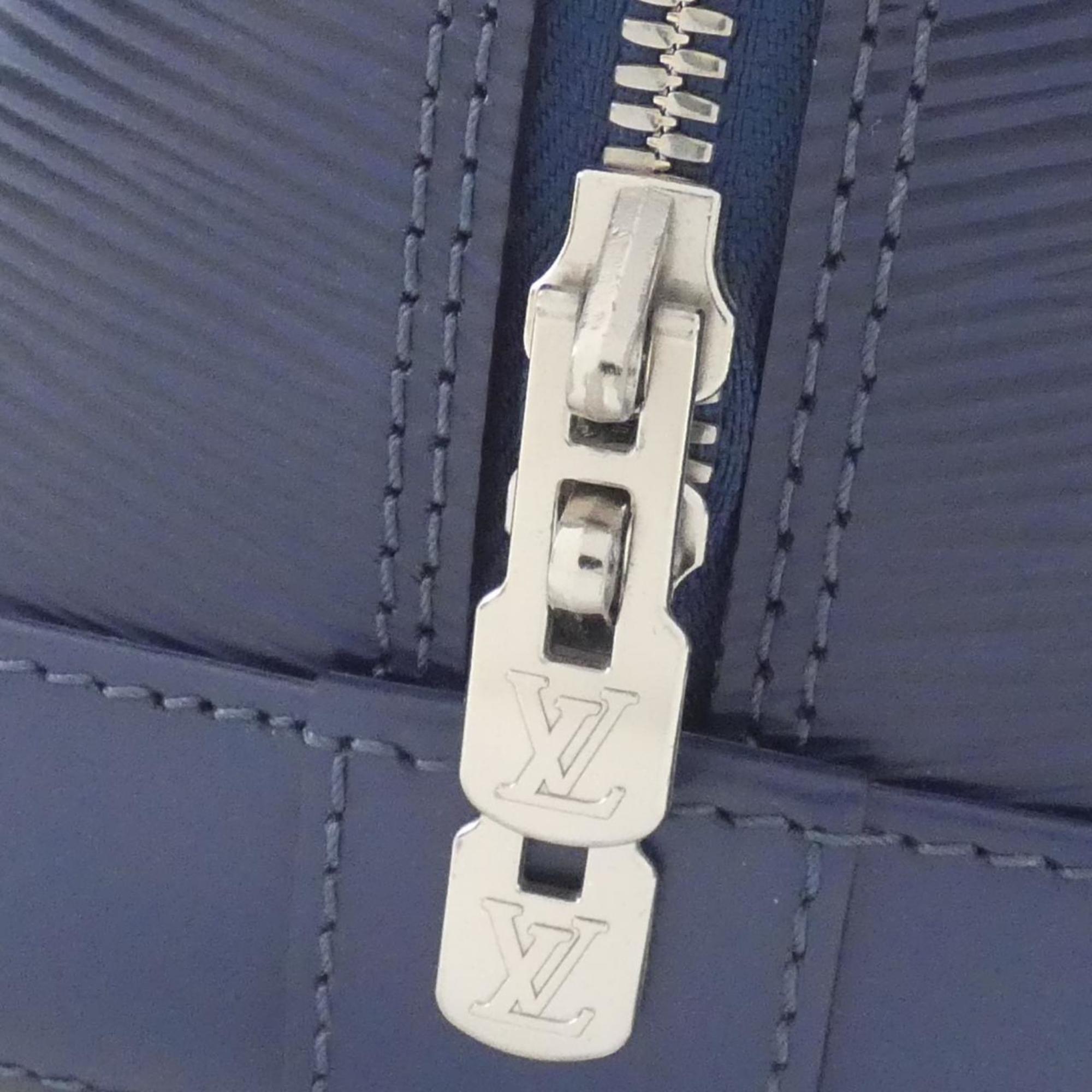 Louis Vuitton Blue Leather Handbag