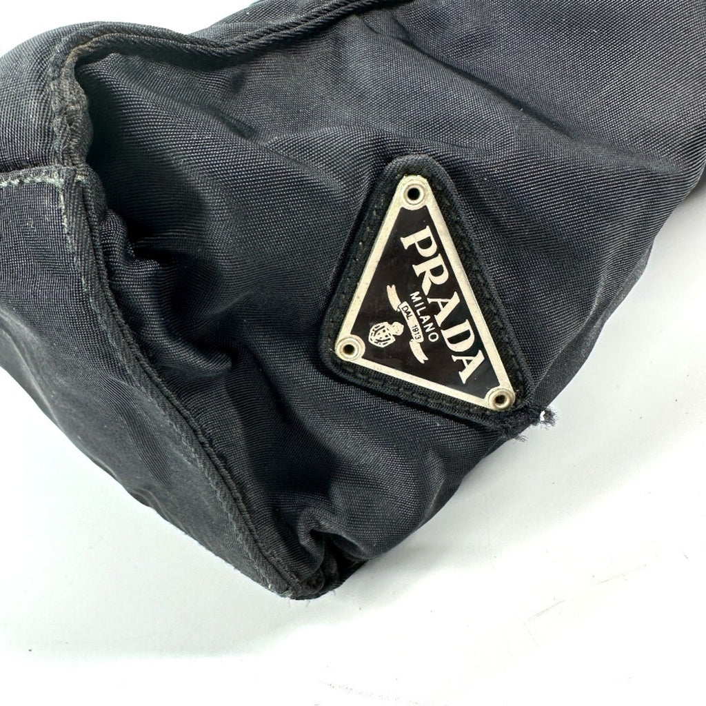 Prada Black Nylon Handbag Tote Bag
