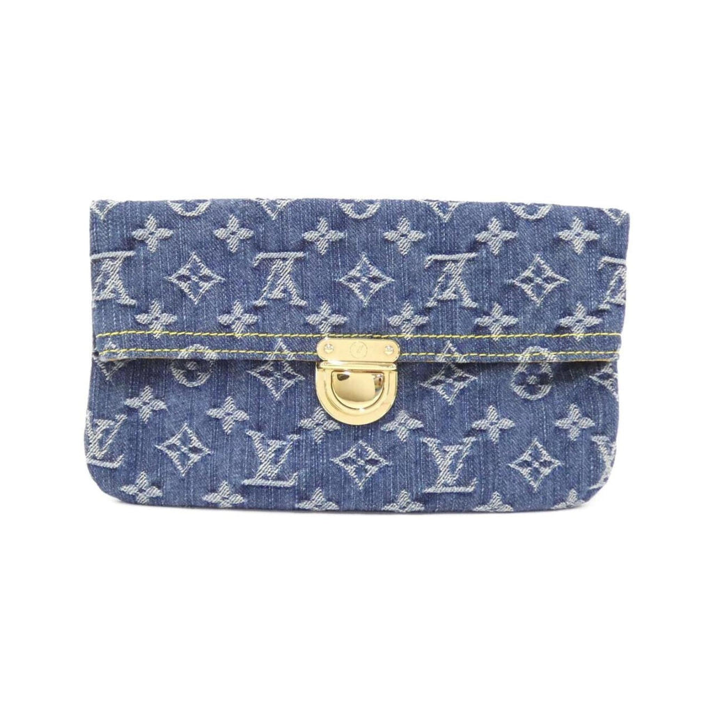 Louis Vuitton Blue Monogram Denim Pouch