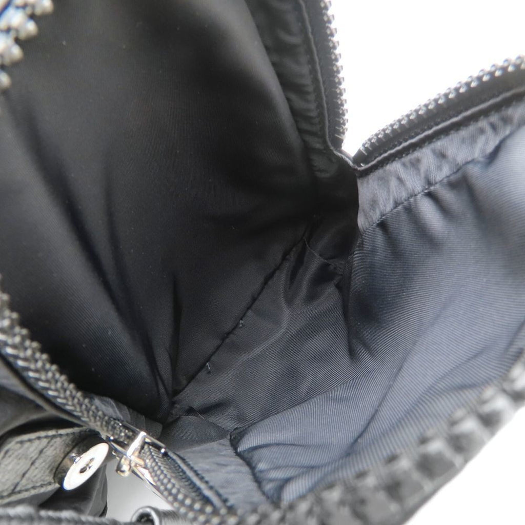Gucci Black Nylon Leather Backpack (Pre-Owned)