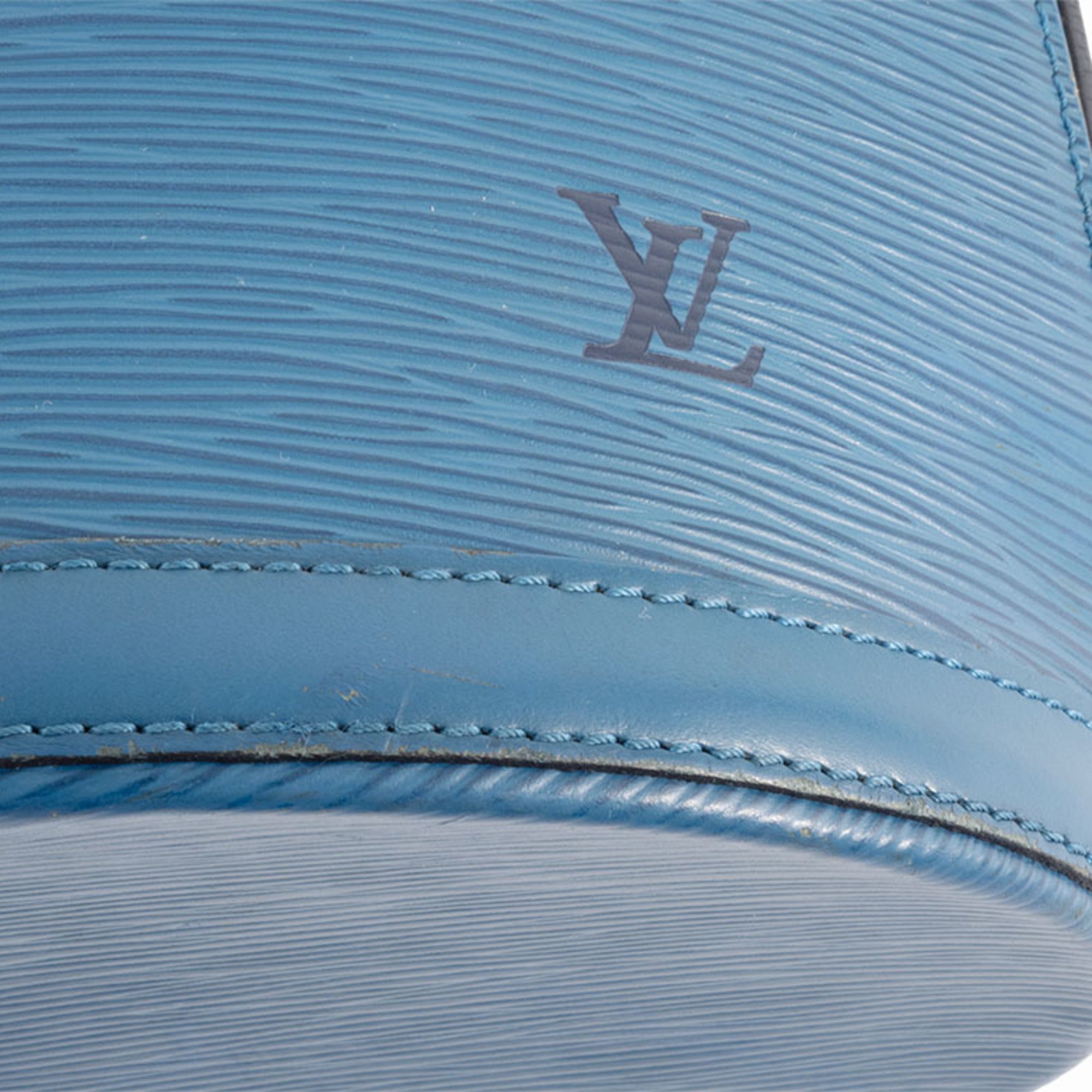 Louis Vuitton Epi Toledo Blue Epi Leather Shoulder Bag
