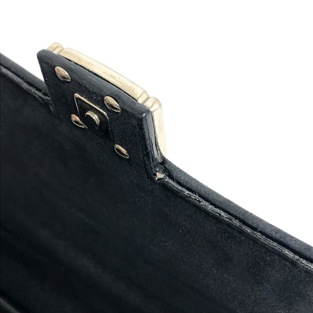 Fendi Black Leather Shoulder Bag