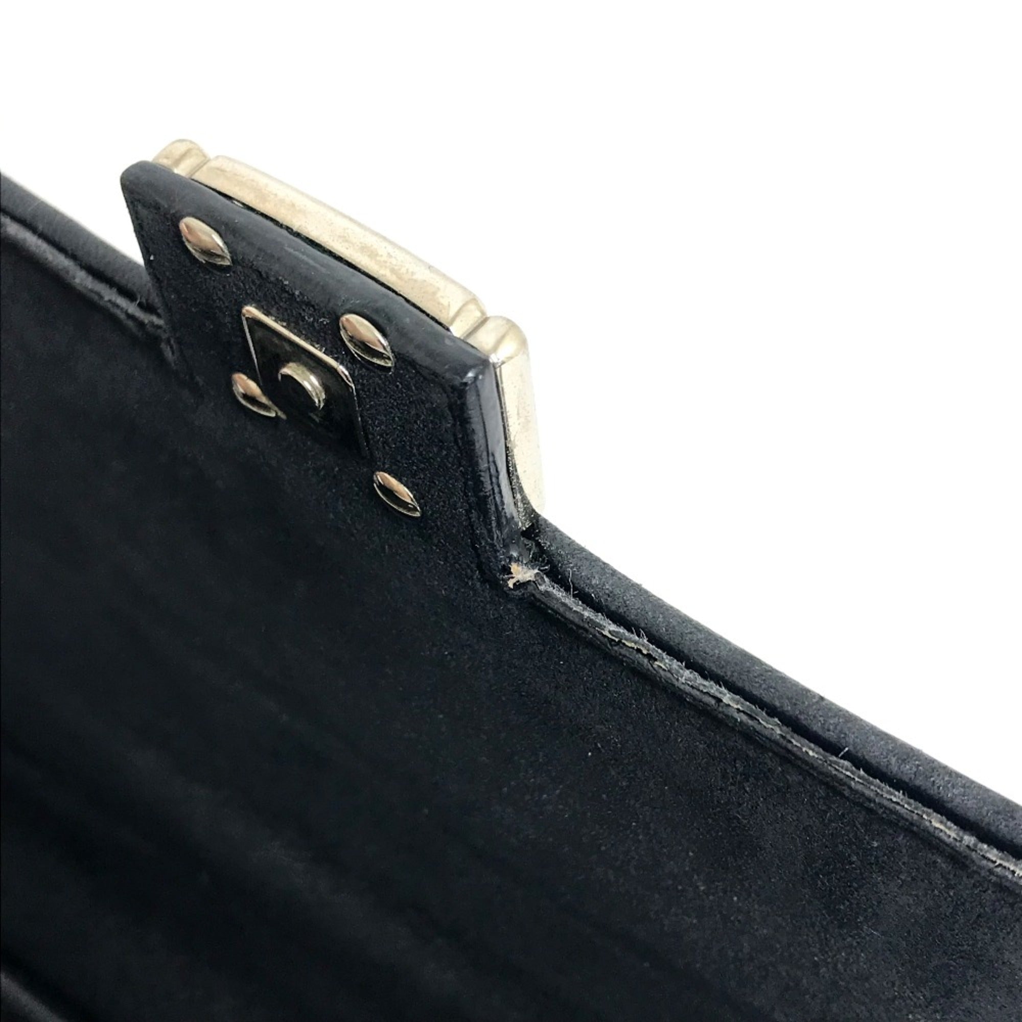 Fendi Black Leather Shoulder Bag
