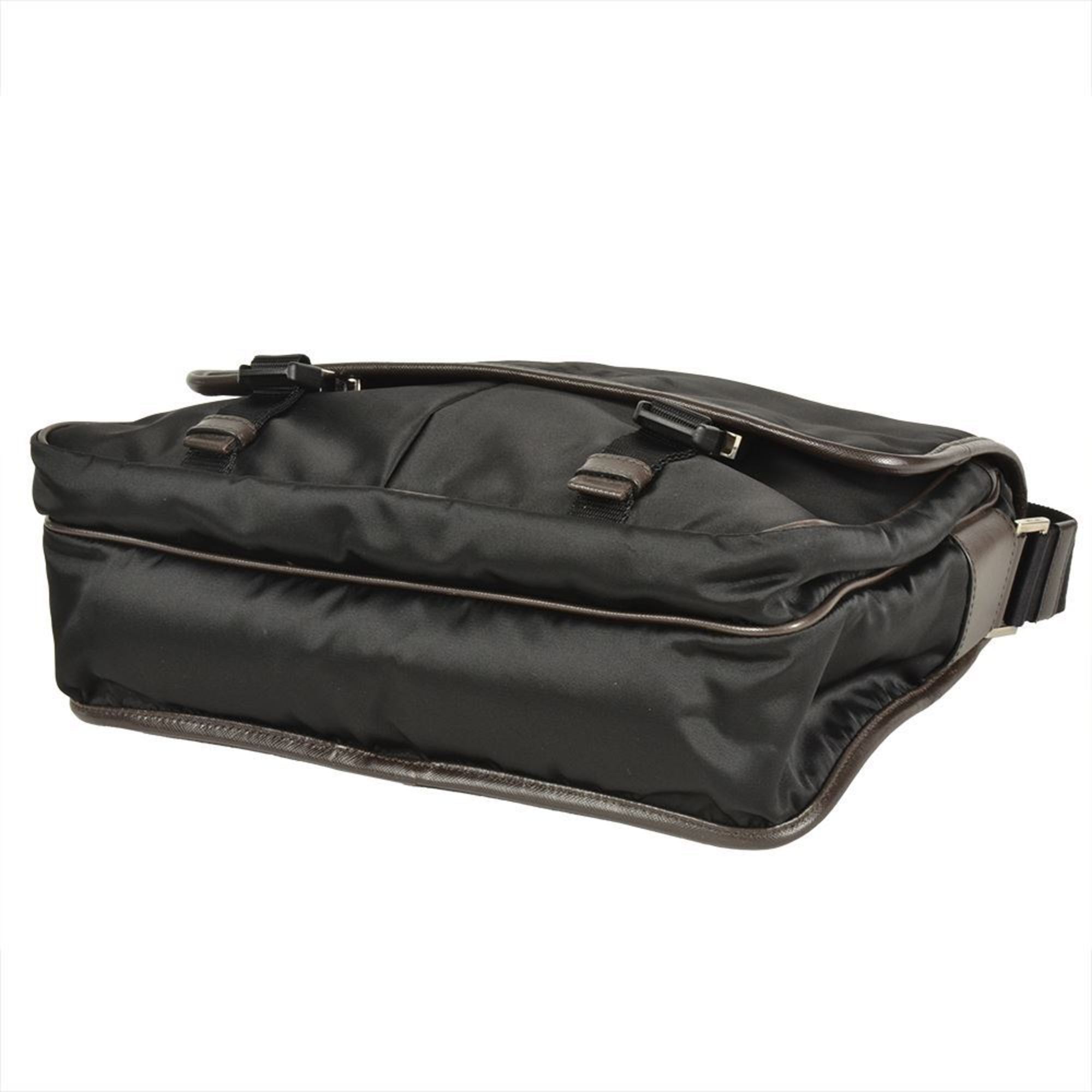 Prada Black Nylon Shoulder Bag