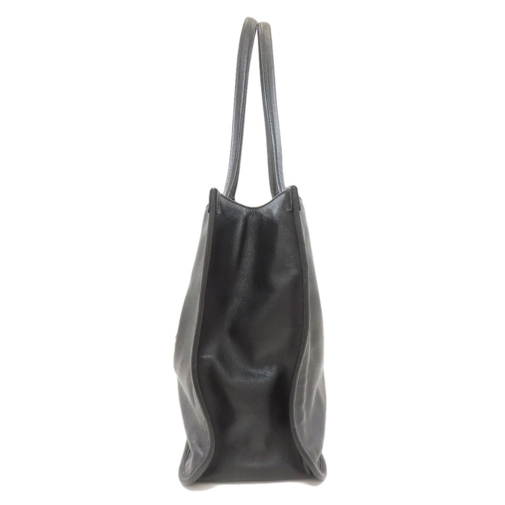 Gucci Black Leather Tote Bag (Pre-Owned)
