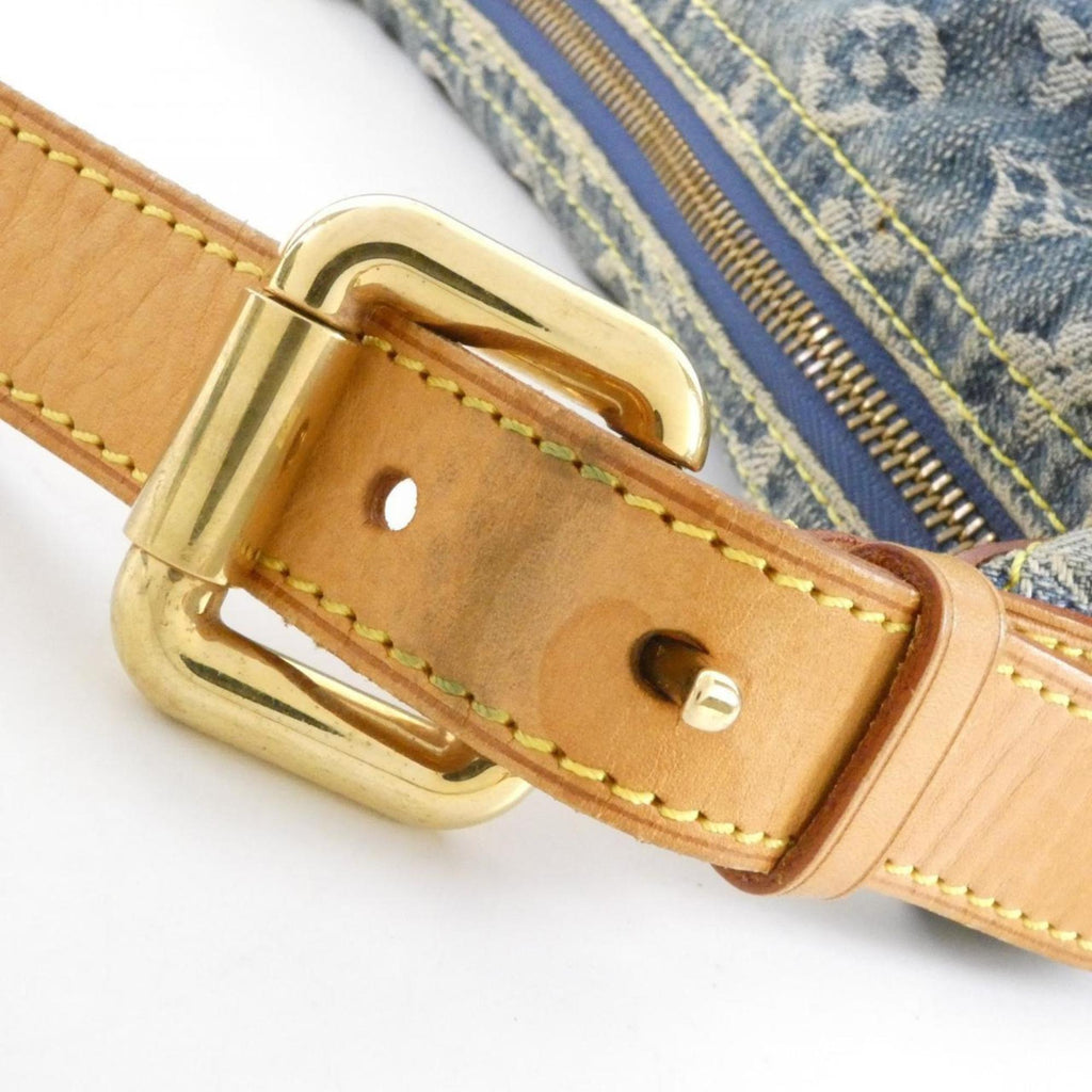 Louis Vuitton Monogram Denim Blue Denim Canvas Shoulder Bag
