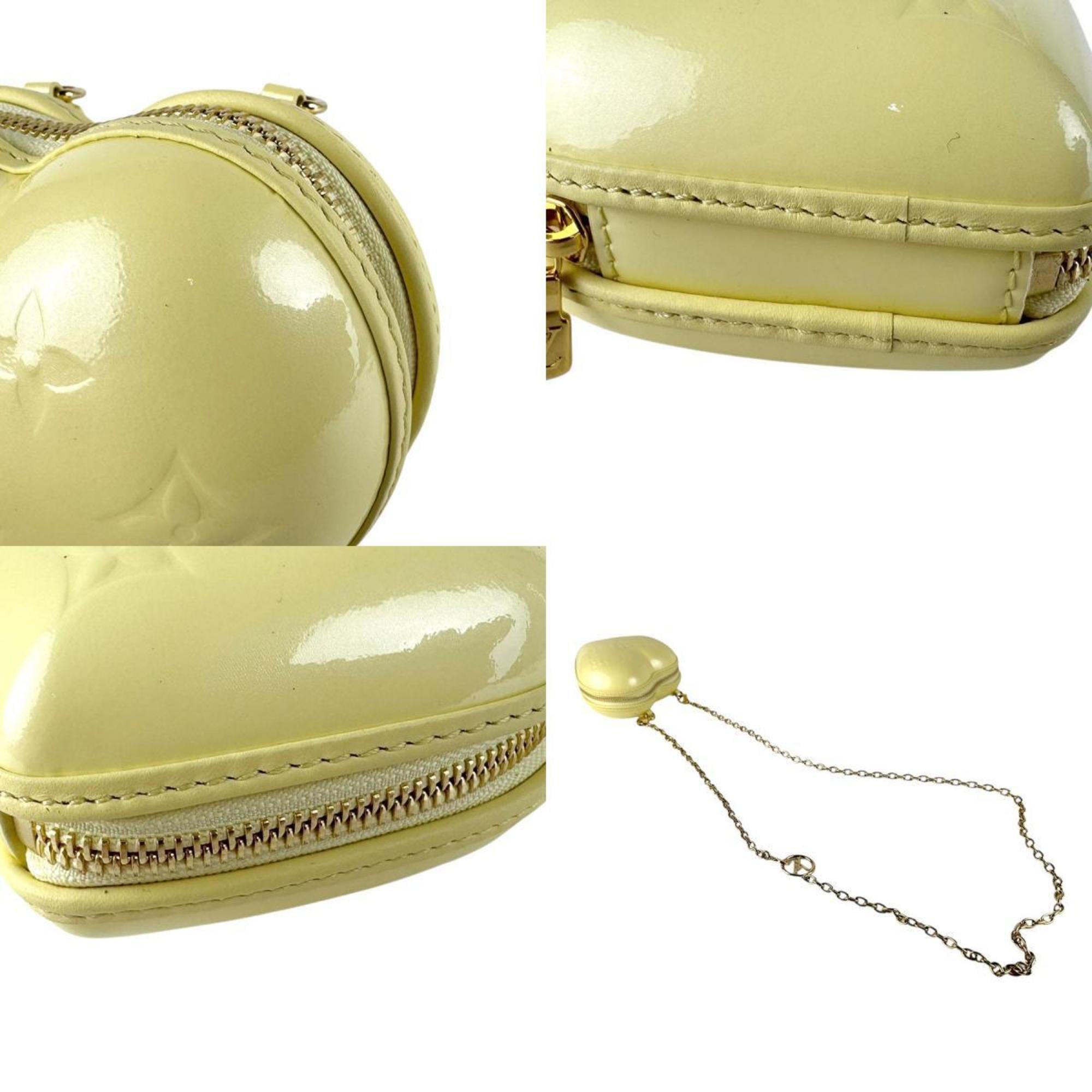 Louis Vuitton Monogram Vernis Yellow Monogram Vernis Shoulder Bag