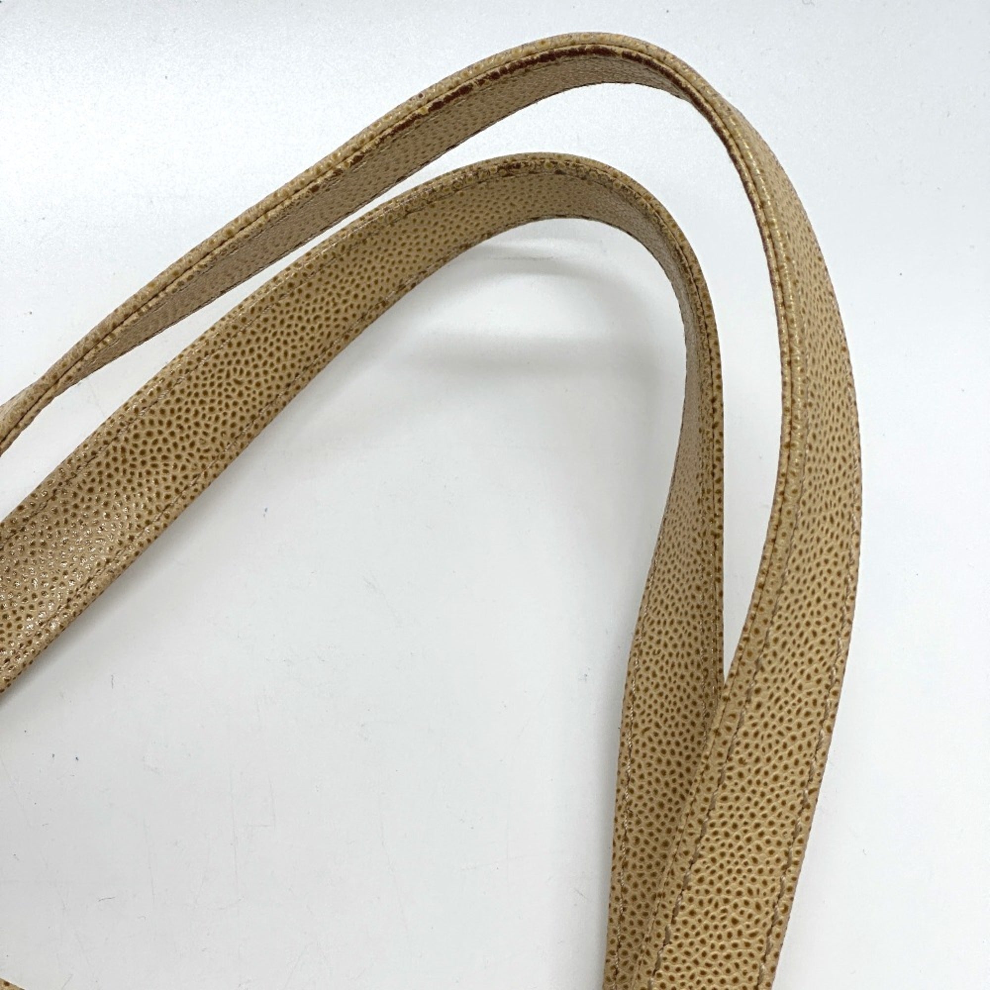 Chanel Beige Leather Tote Bag