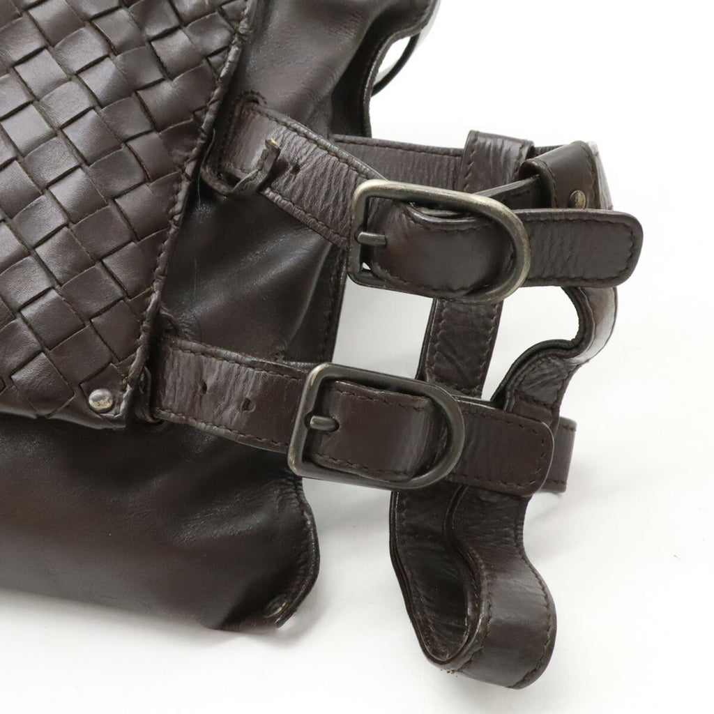 Bottega Veneta Brown Dark Brown Intrecciato Fanny Pack