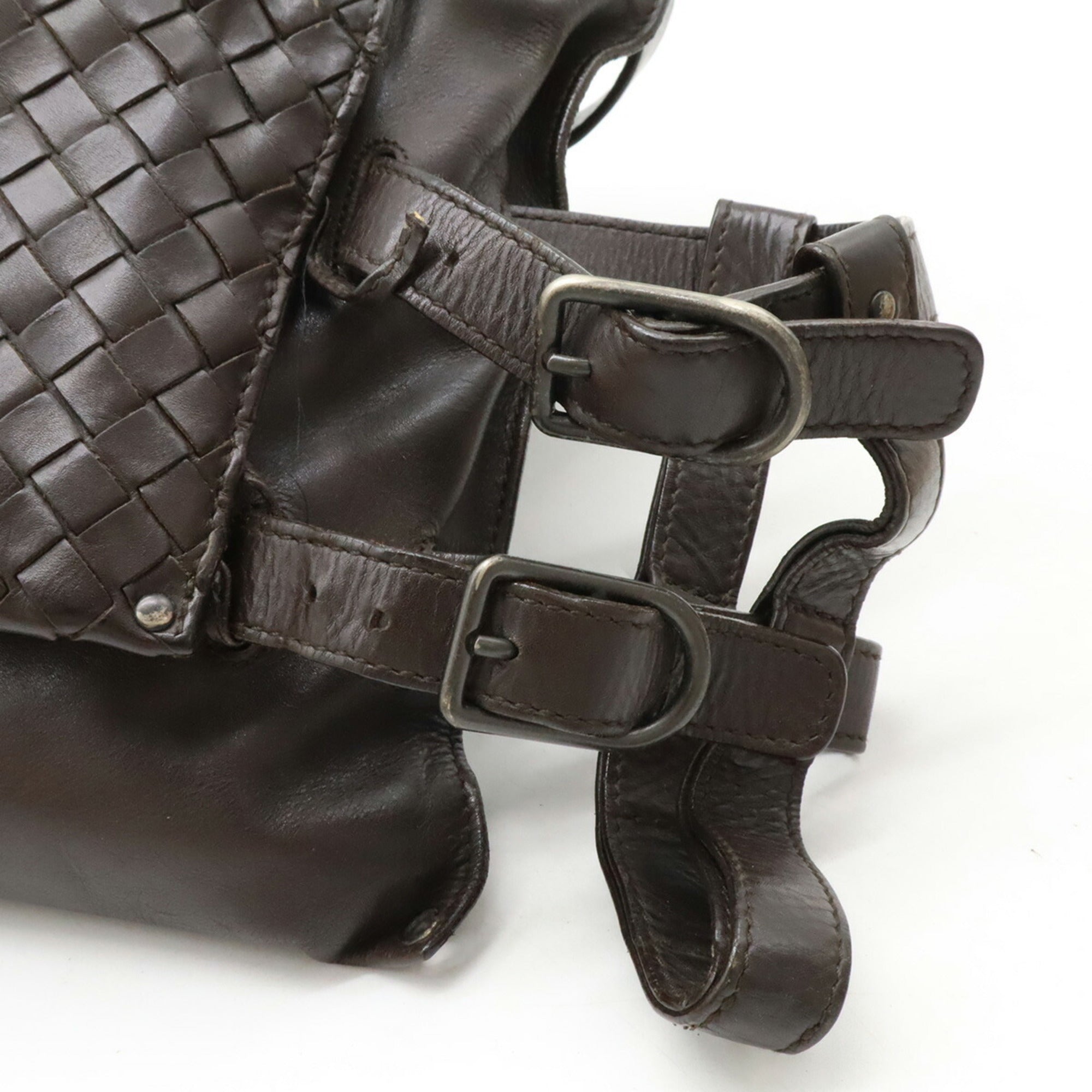 Bottega Veneta Brown Dark Brown Intrecciato Fanny Pack
