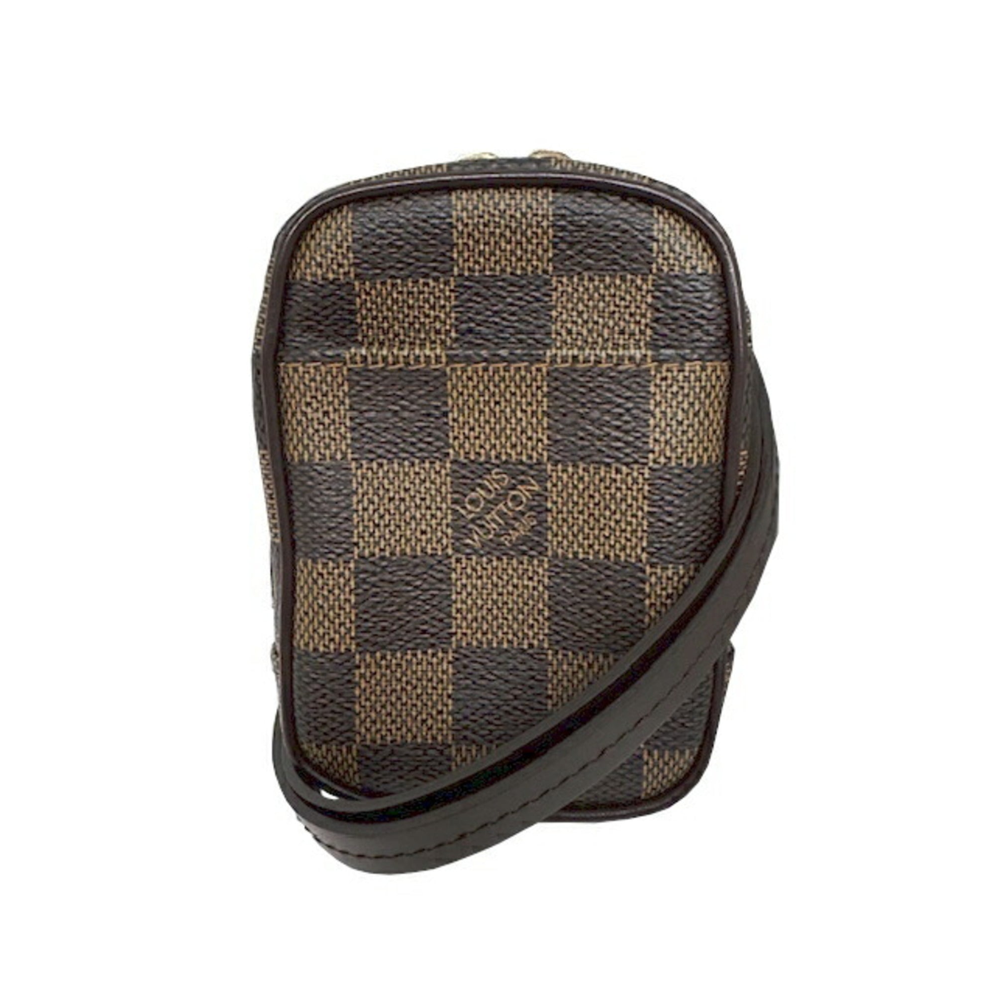 Louis Vuitton Brown Damier Canvas Ebene Damier Canvas Pouch Shoulder Bag