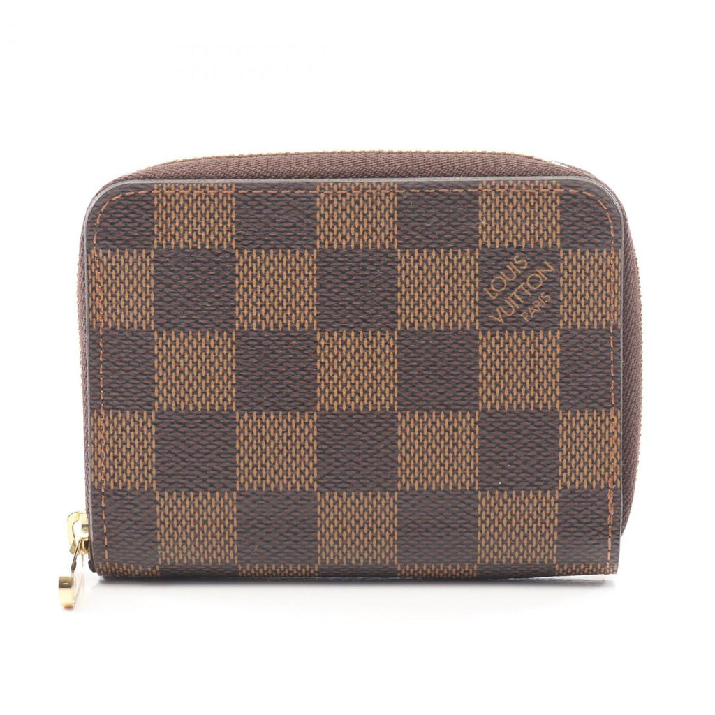 Louis Vuitton Brown Ebene Coated Canvas Coin Purse/Coin Case