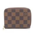 Louis Vuitton Brown Ebene Coated Canvas Coin Purse/Coin Case