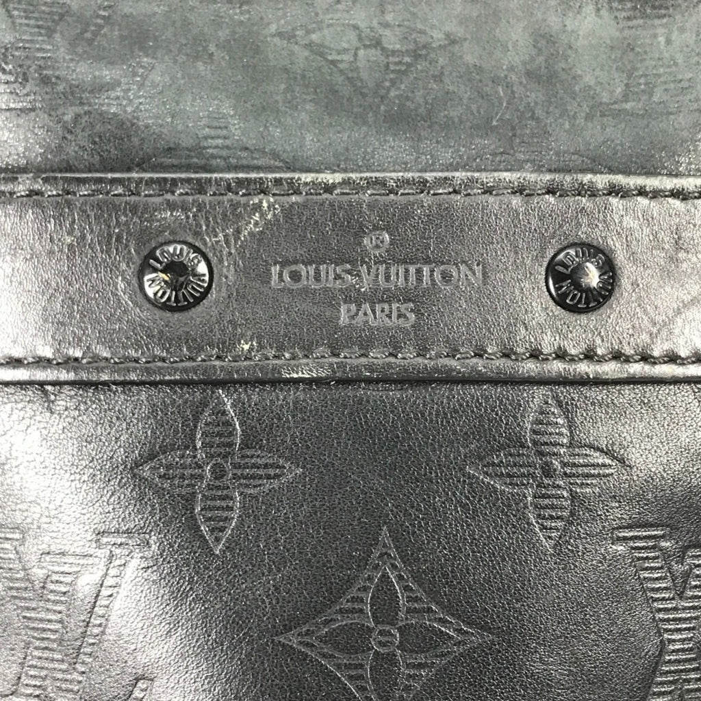 Louis Vuitton Monogram Shadow Black Galle Monogram Shadow Pochette Shoulder Bag