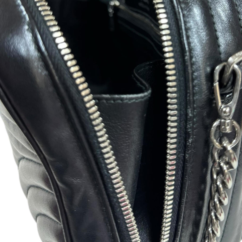 Prada Black Leather Shoulder Bag