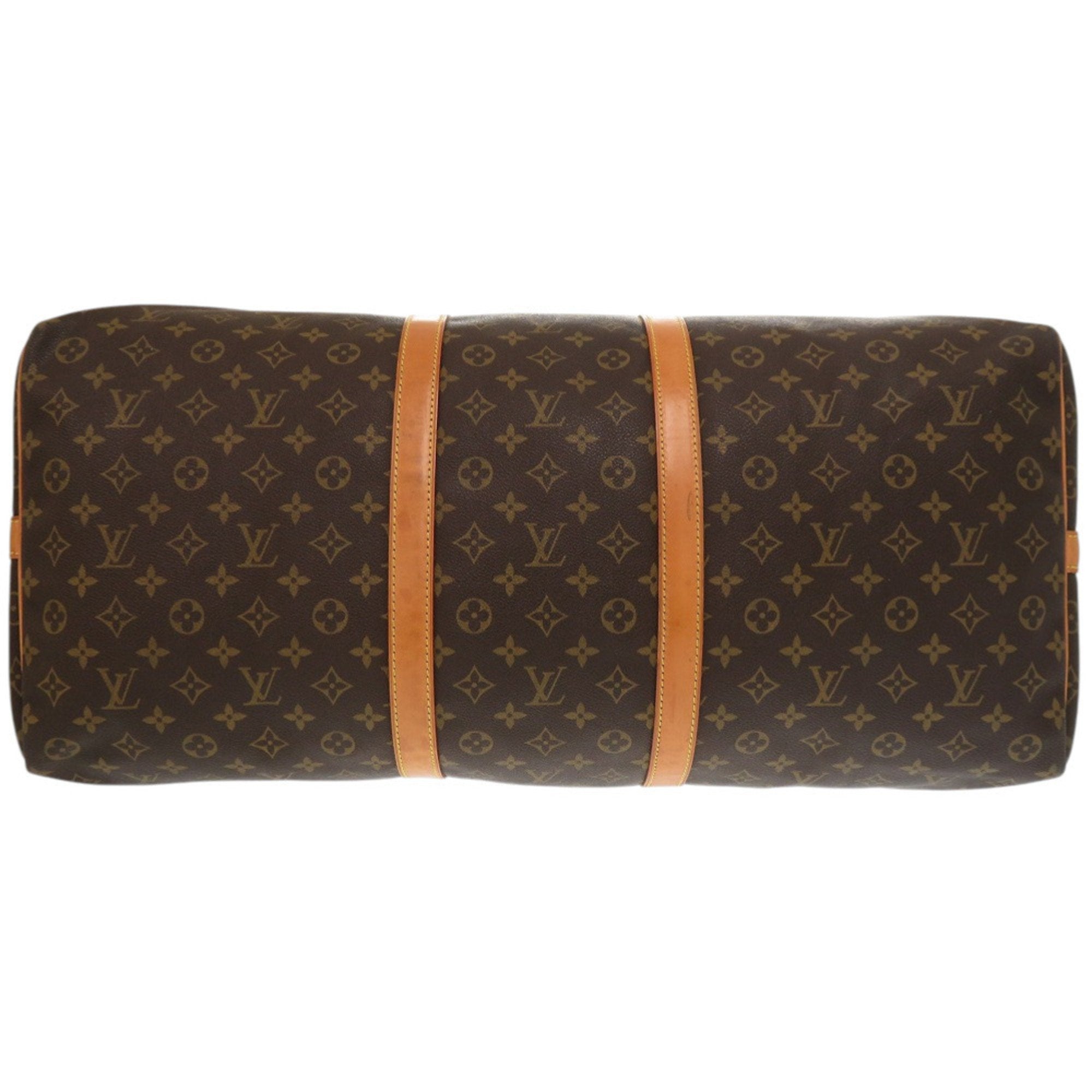 Louis Vuitton Brown Monogram Canvas Boston Bag