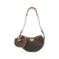 Louis Vuitton Marron Coated Canvas Pouch Shoulder Bag