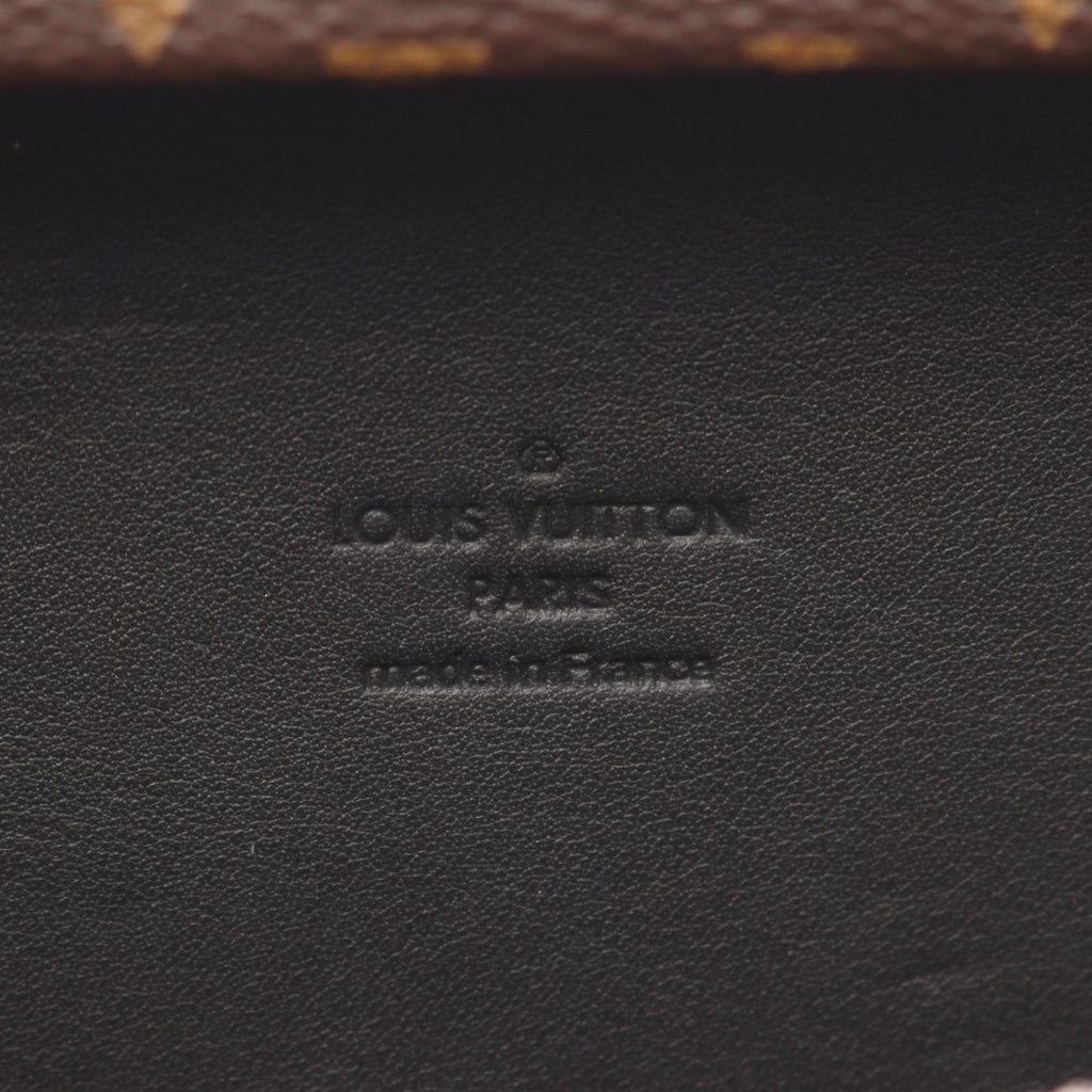 Louis Vuitton Black Brown Monogram Macassar Coated Canvas Shoulder Bag