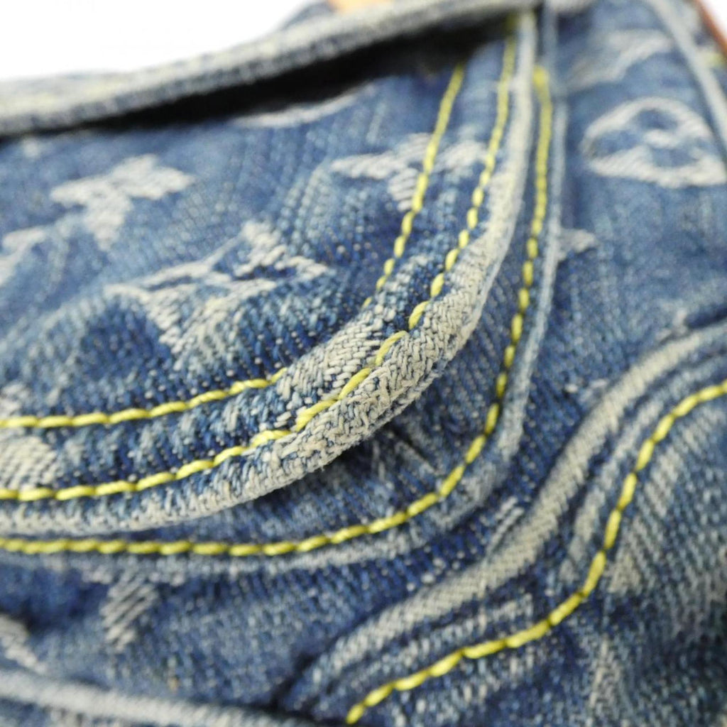Louis Vuitton Monogram Denim Blue Monogram Denim Shoulder Bag