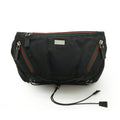 Gucci Black Nylon Canvas Leather Pouch Sling Bag (Pre-Owned)