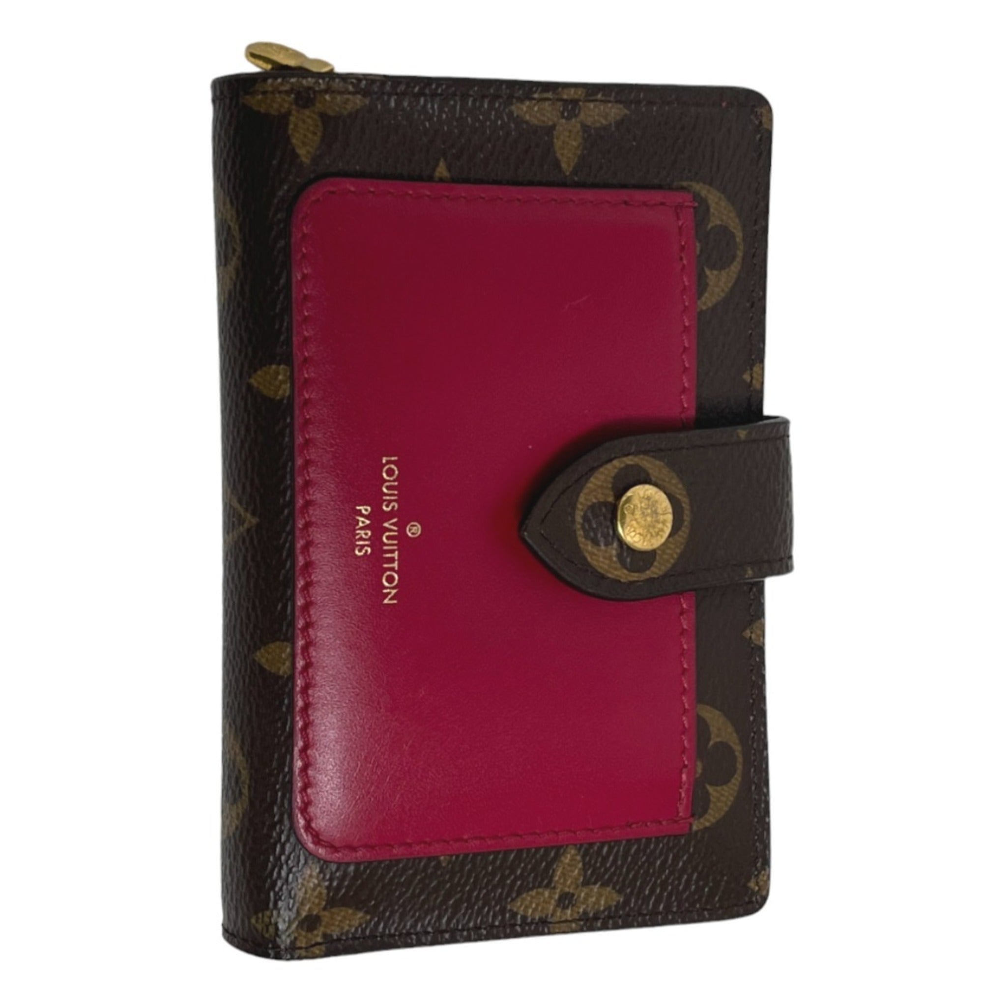 Louis Vuitton Fuchsia Monogram Monogram Wallet