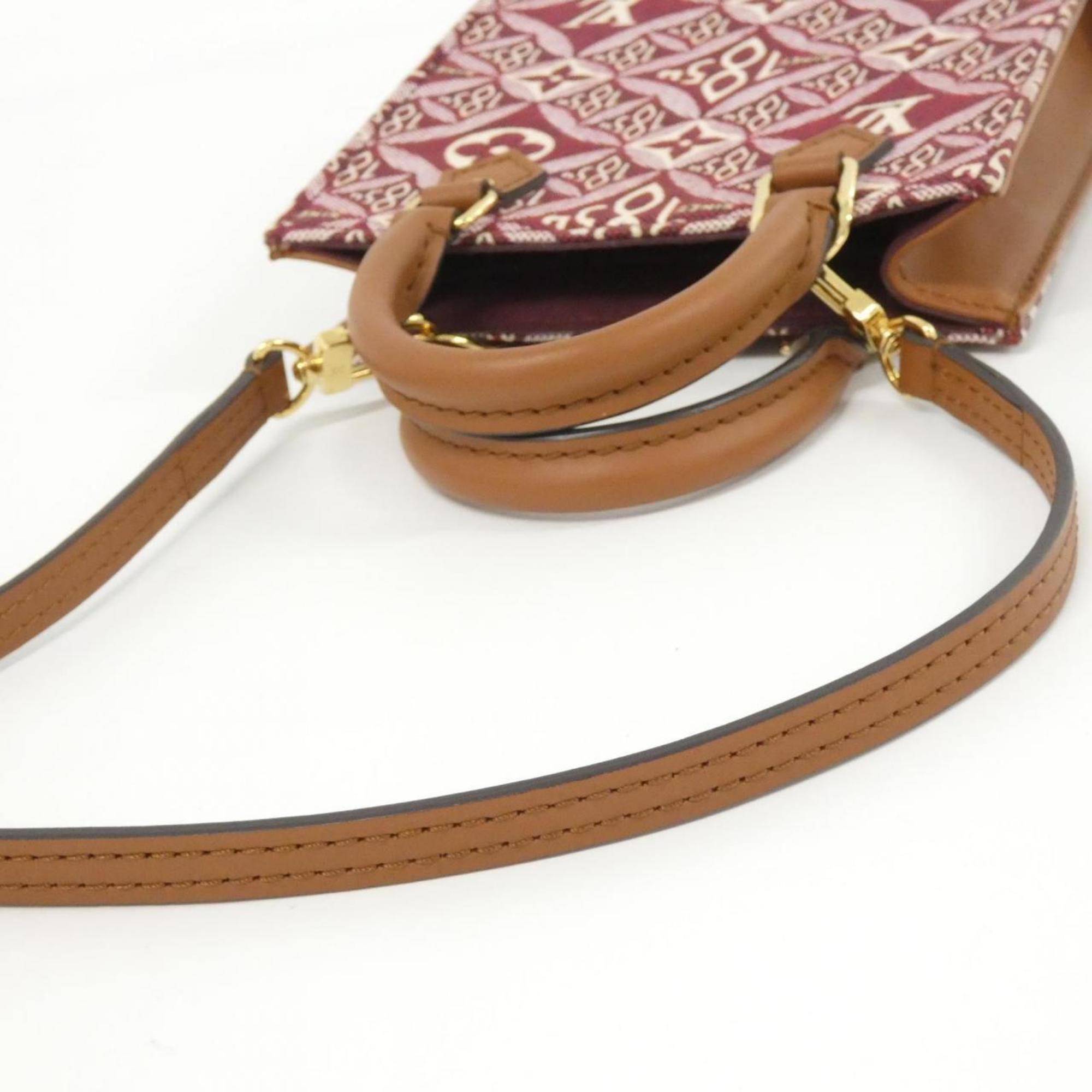 Louis Vuitton Bordeaux Jacquard Handbag