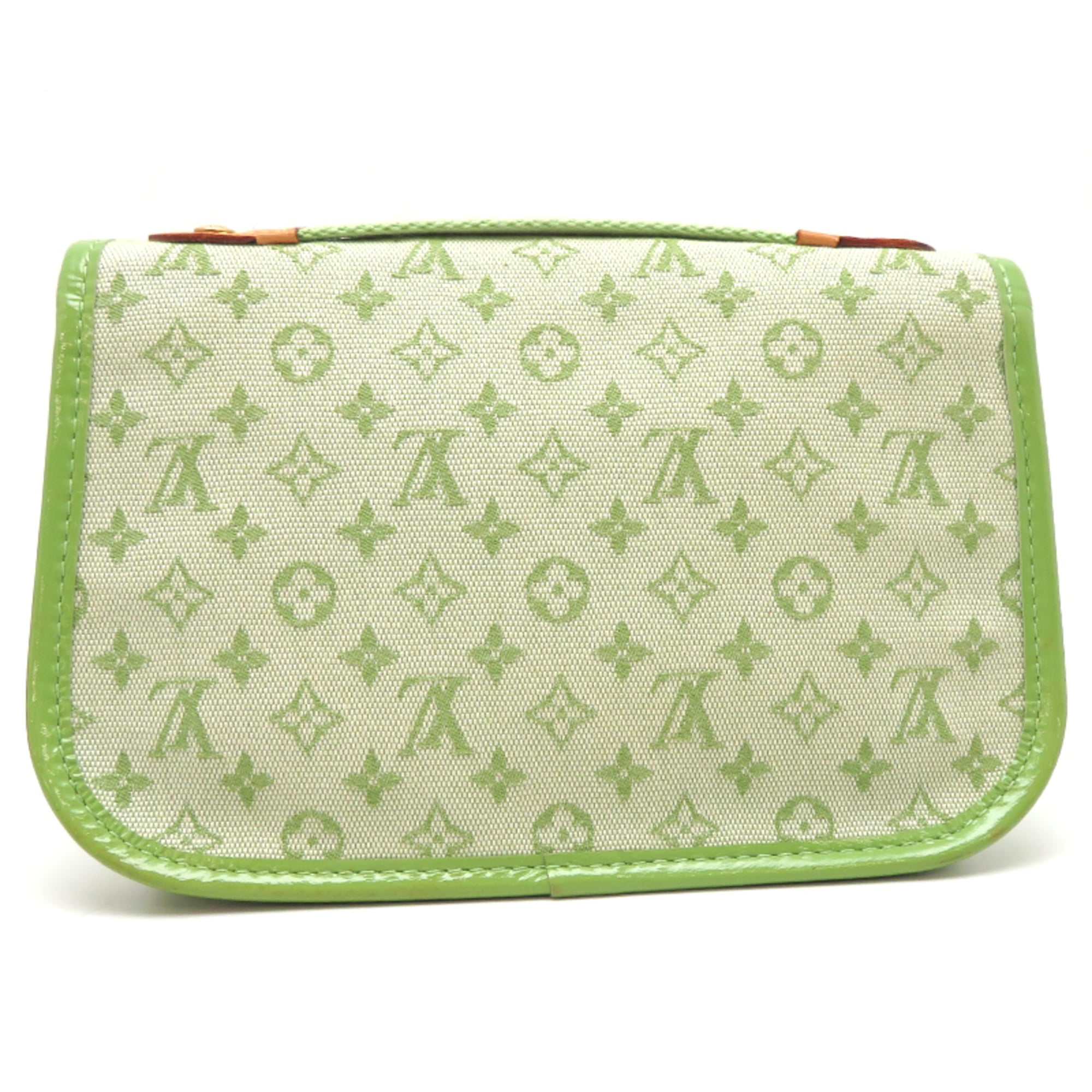 Louis Vuitton Green Monogram Pouch