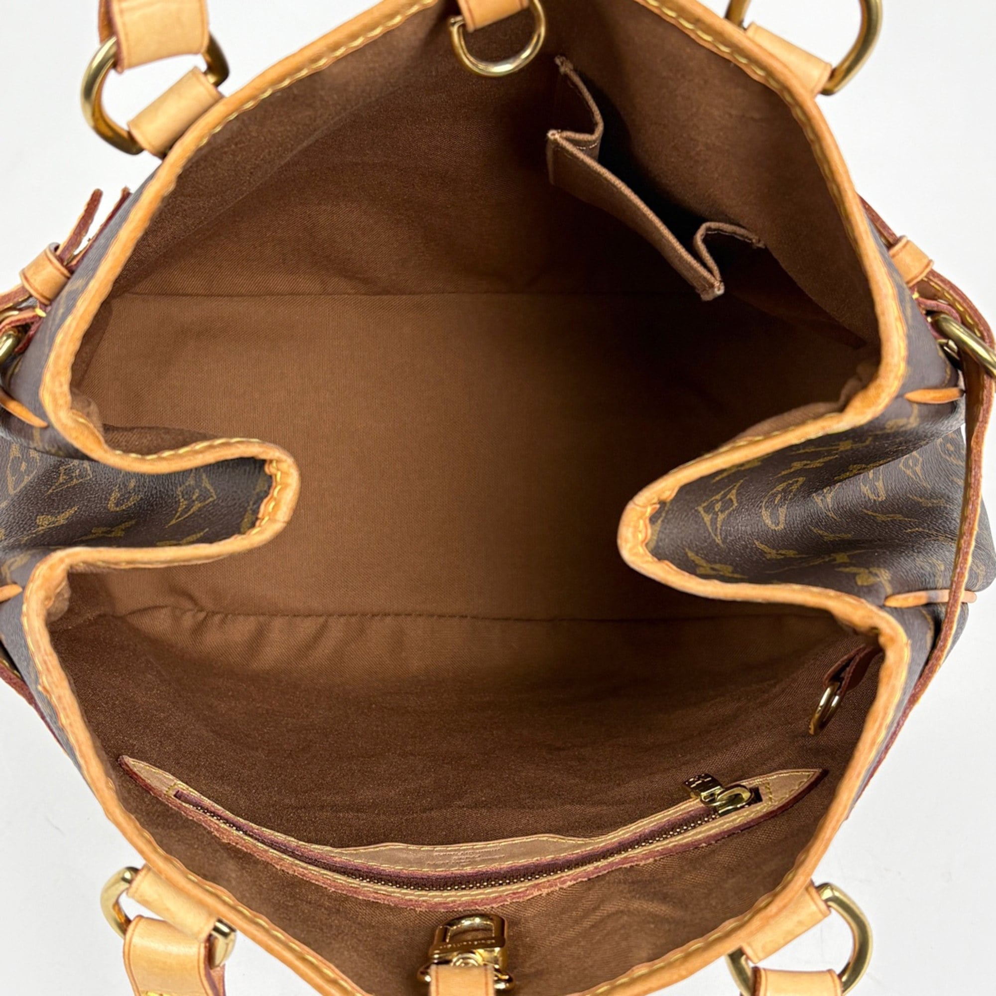 Louis Vuitton Brown Monogram Shoulder Bag Tote Bag