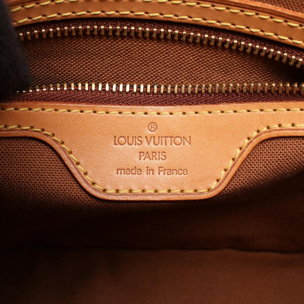 Louis Vuitton Brown Coated Canvas Pvc Leather Handbag