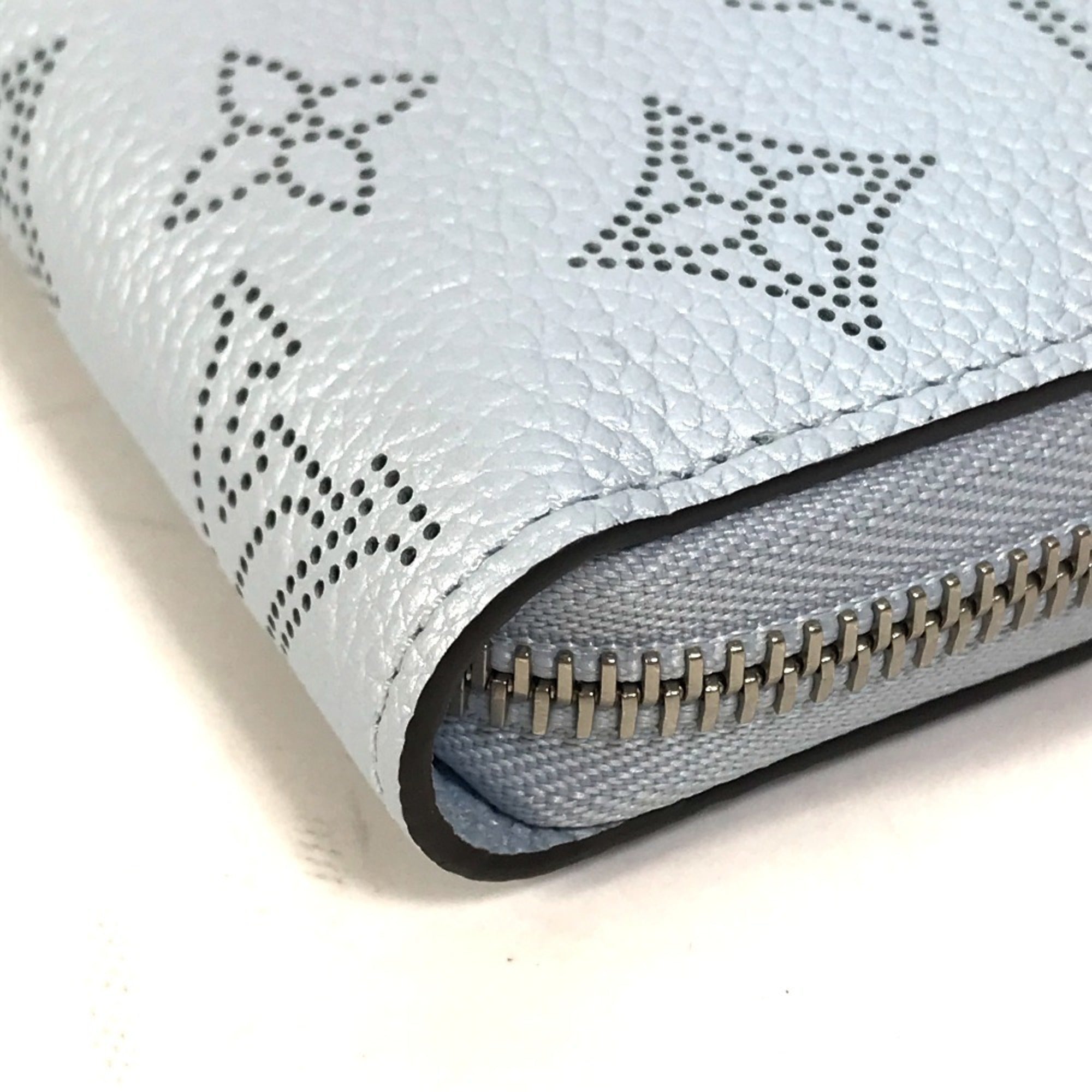 Louis Vuitton Mahina Blue Monogram Long Wallet