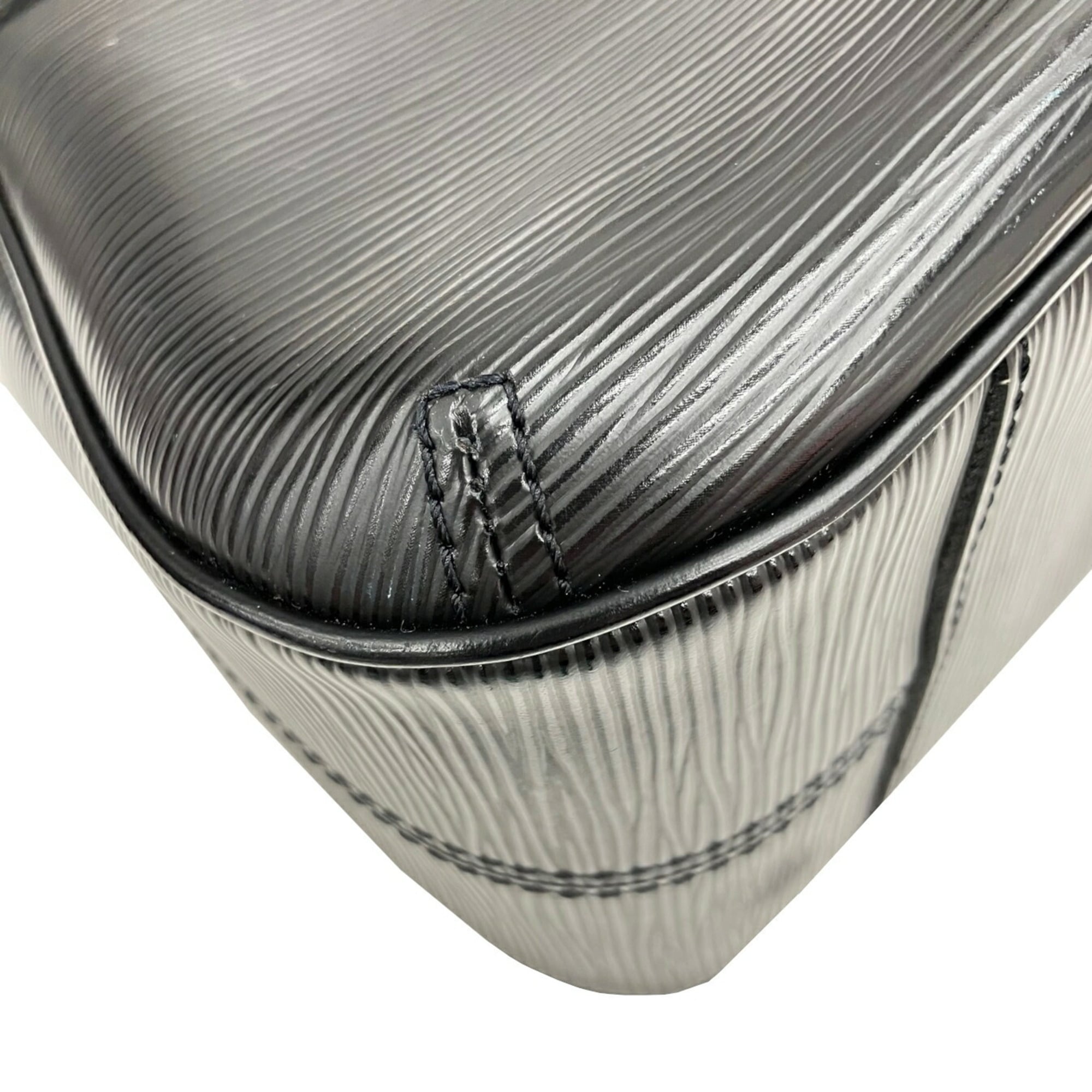 Louis Vuitton Black Noir Epi Leather Shoulder Bag
