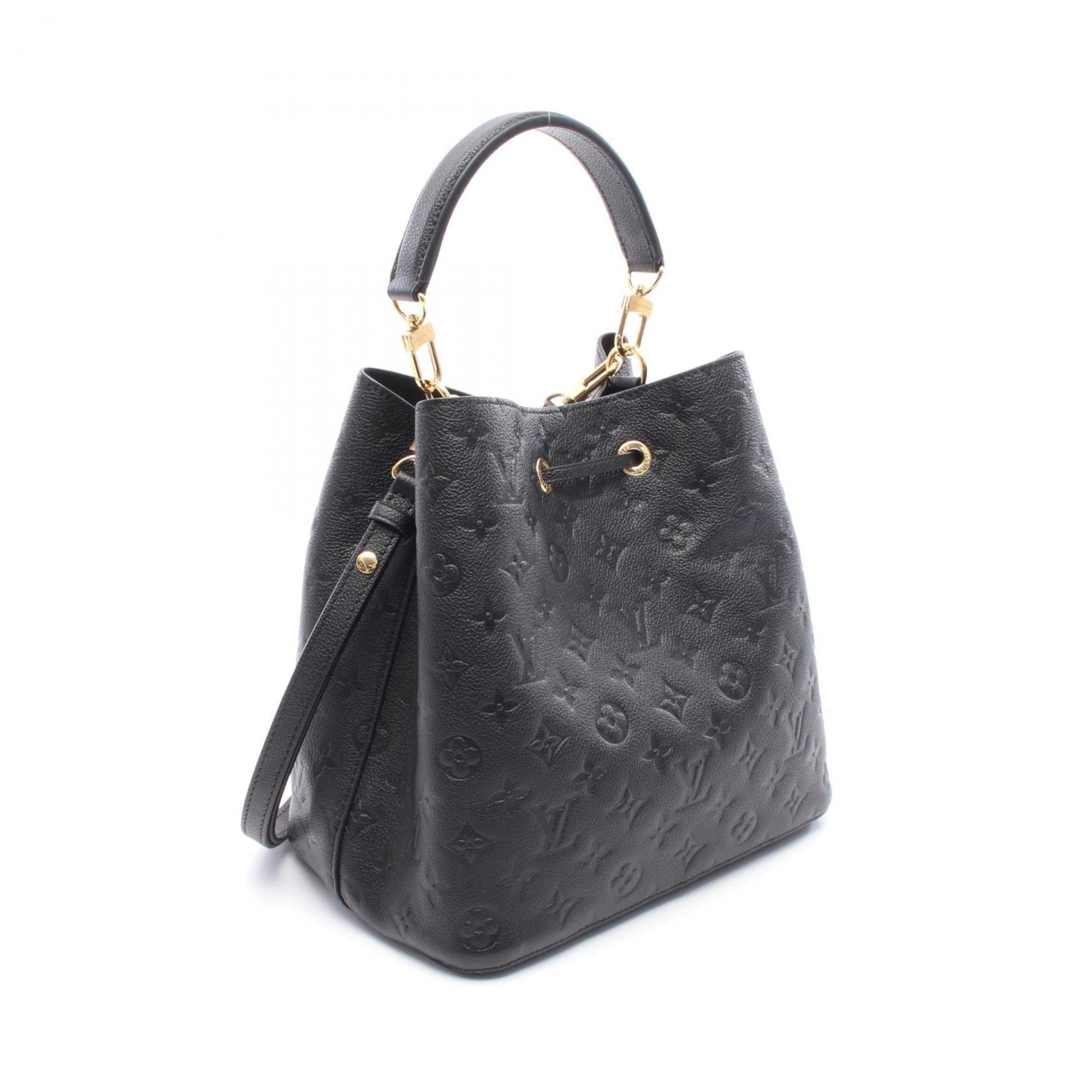 Louis Vuitton Black Monogram Monogram Empreinte Handbag