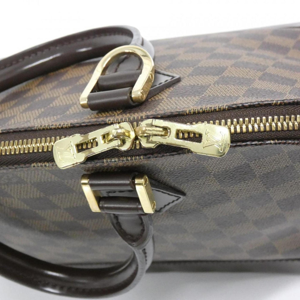 Louis Vuitton Brown Coated Canvas Handbag
