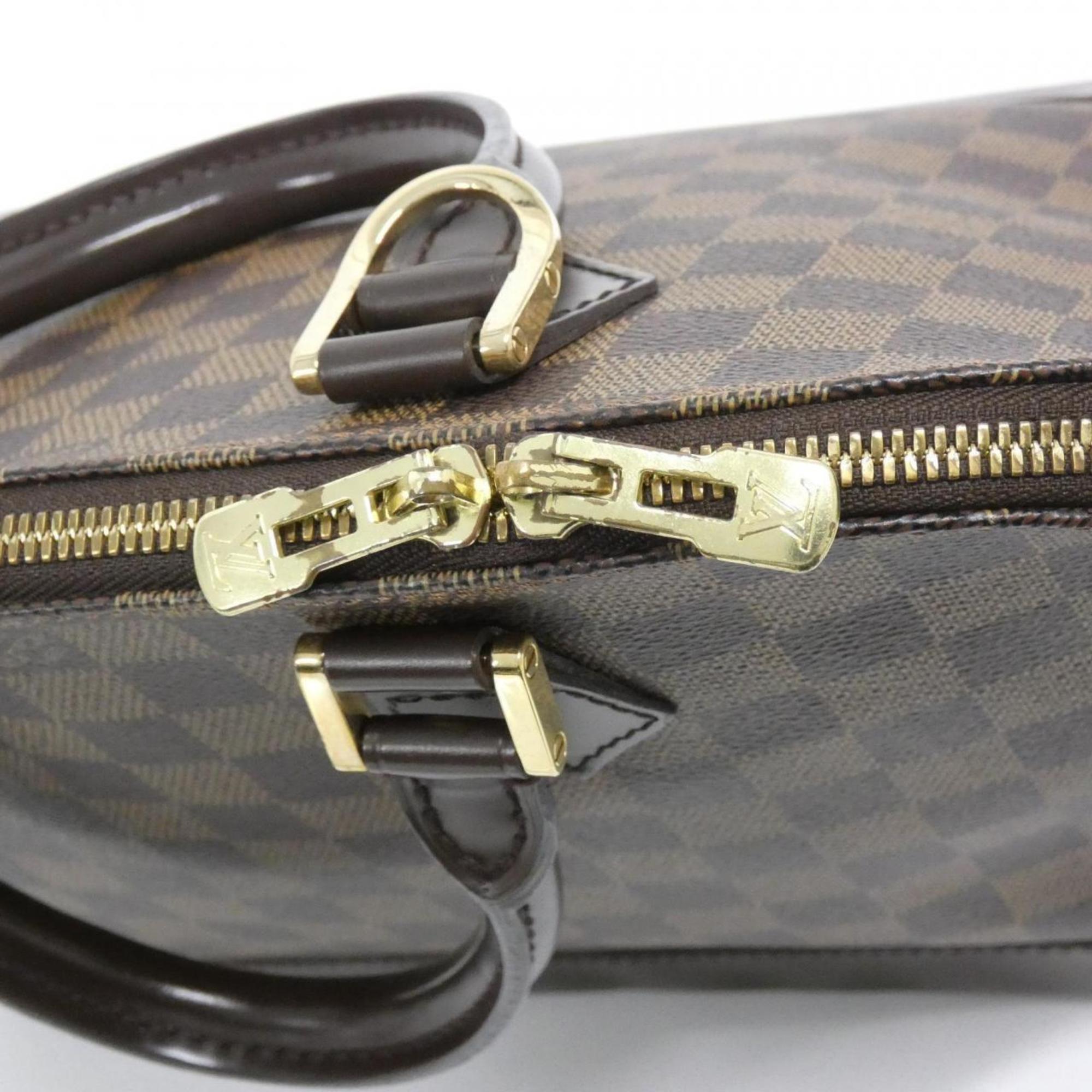 Louis Vuitton Brown Coated Canvas Handbag