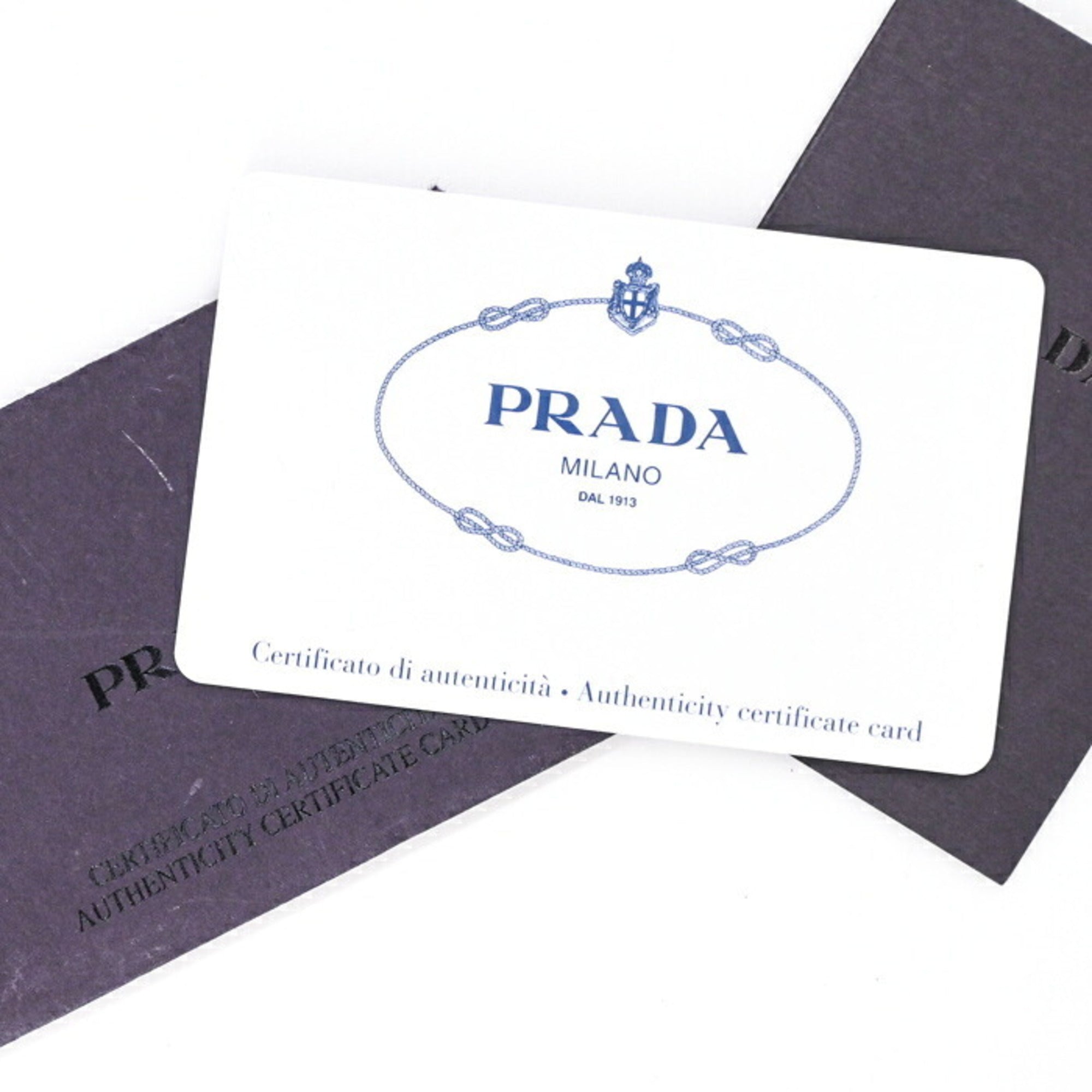 Prada Navy Nylon Backpack