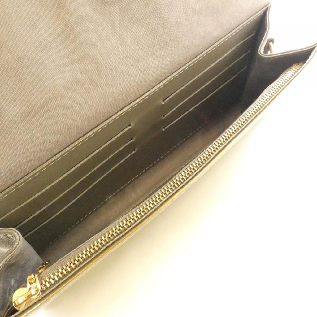 Louis Vuitton Gris Art Deco Leather Shoulder Bag