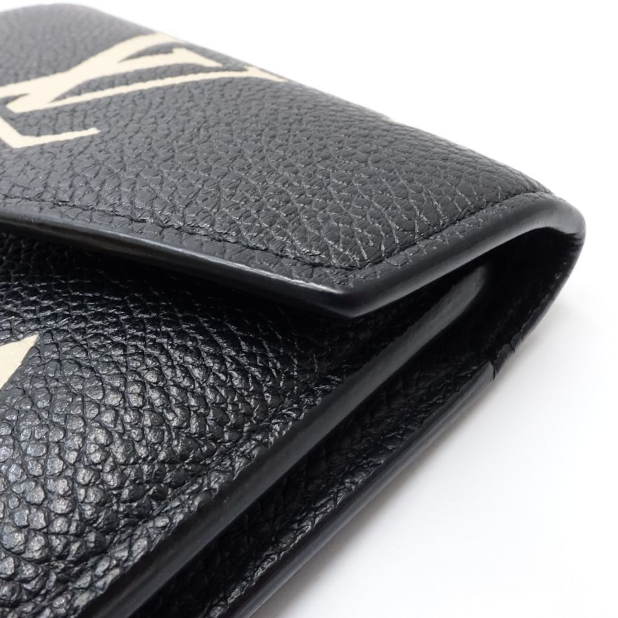 Louis Vuitton Monogram Bicolor Monogram Noir Monogram Empreinte Wallet (Tri-Fold)