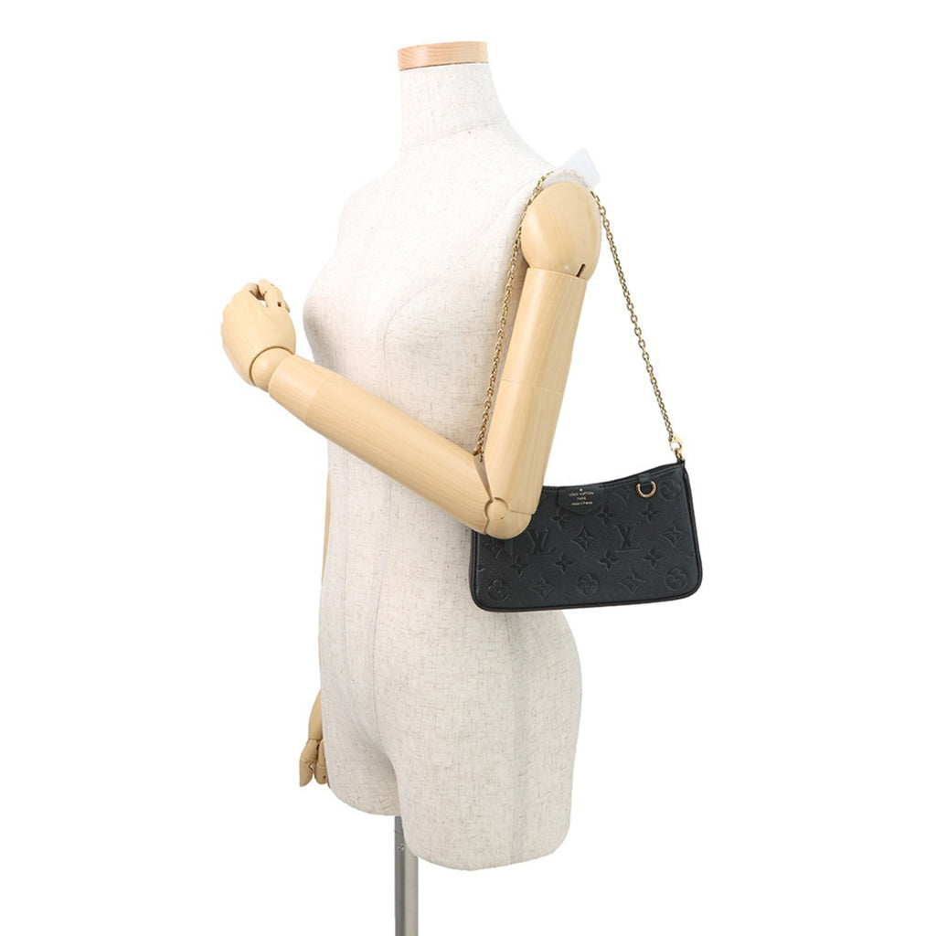 Louis Vuitton Noir Monogram Empreinte Shoulder Bag