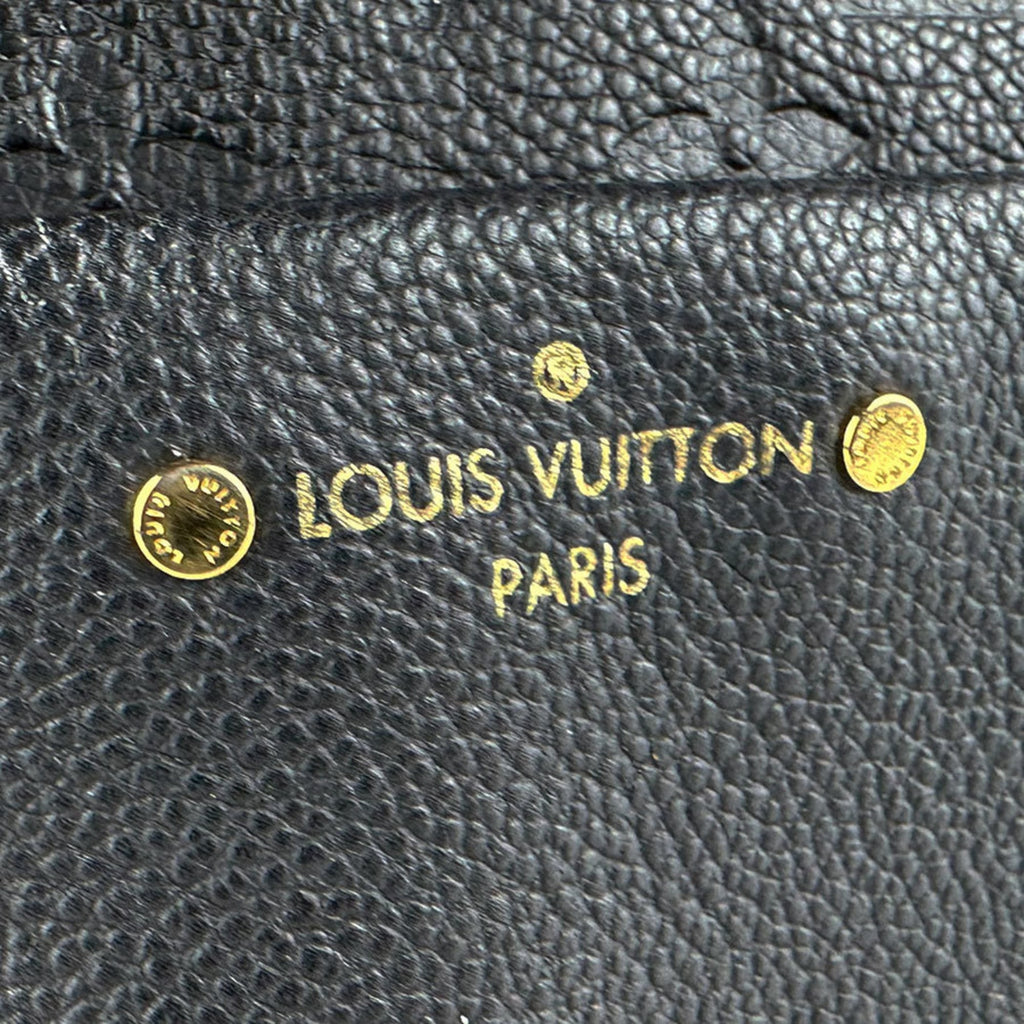 Louis Vuitton Black Monogram Empreinte Backpack