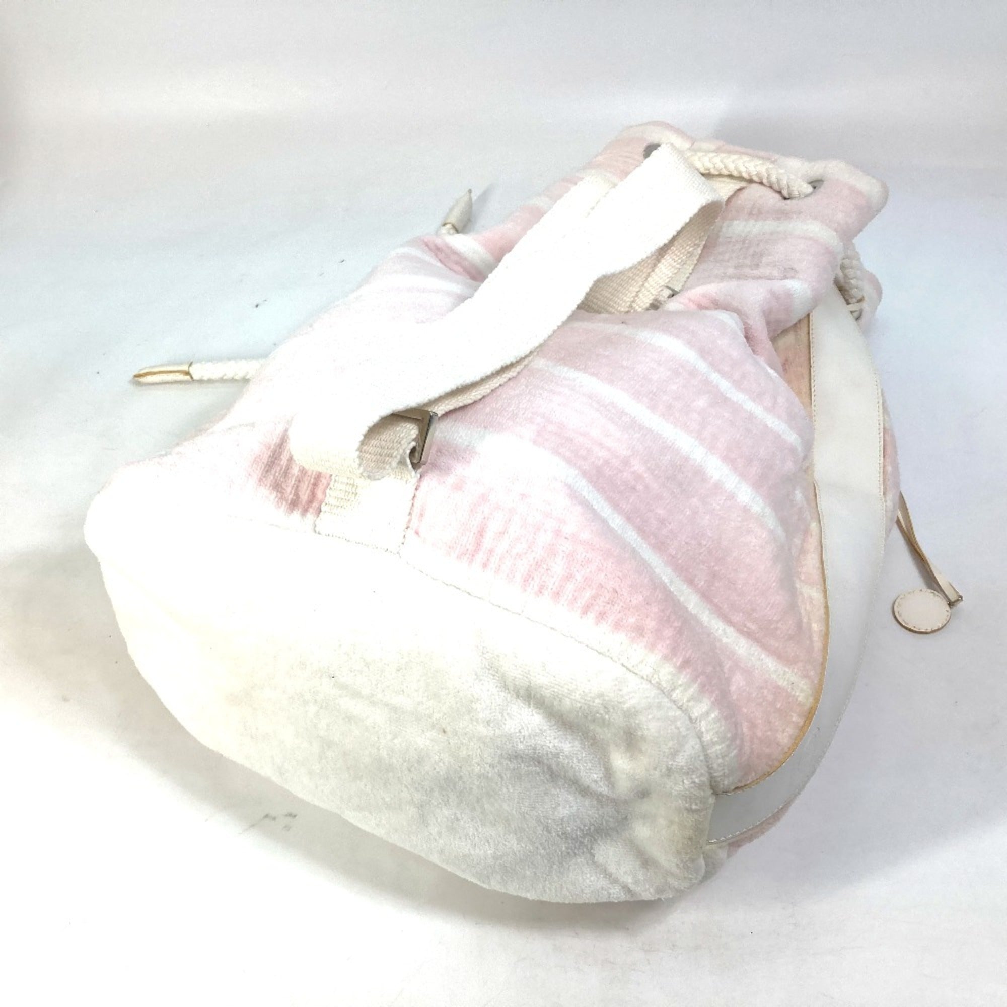 Chanel Pink Cotton Shoulder Bag