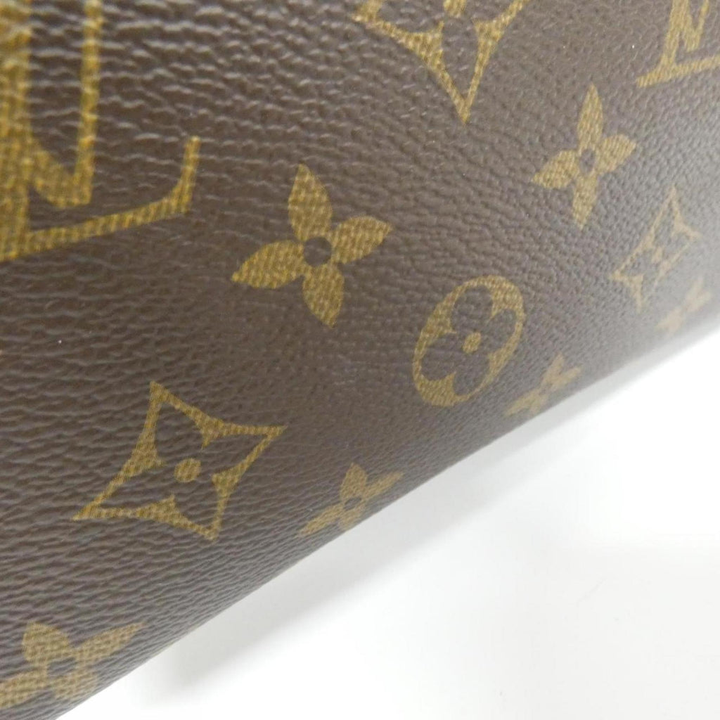 Louis Vuitton Brown Coated Canvas Handbag Pouch