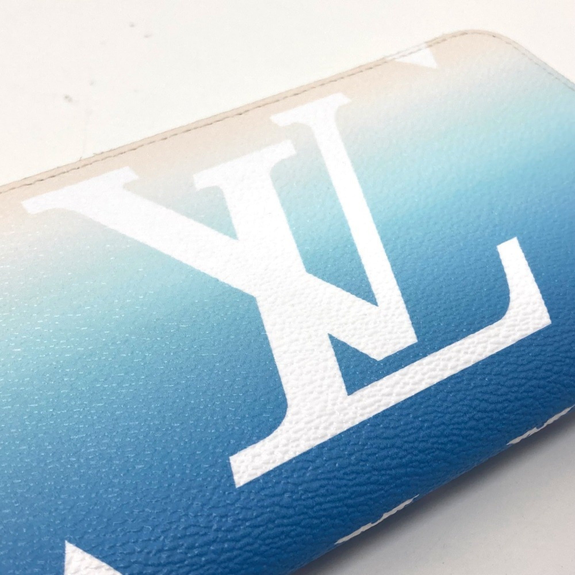 Louis Vuitton Monogram Blue Monogram Long Wallet