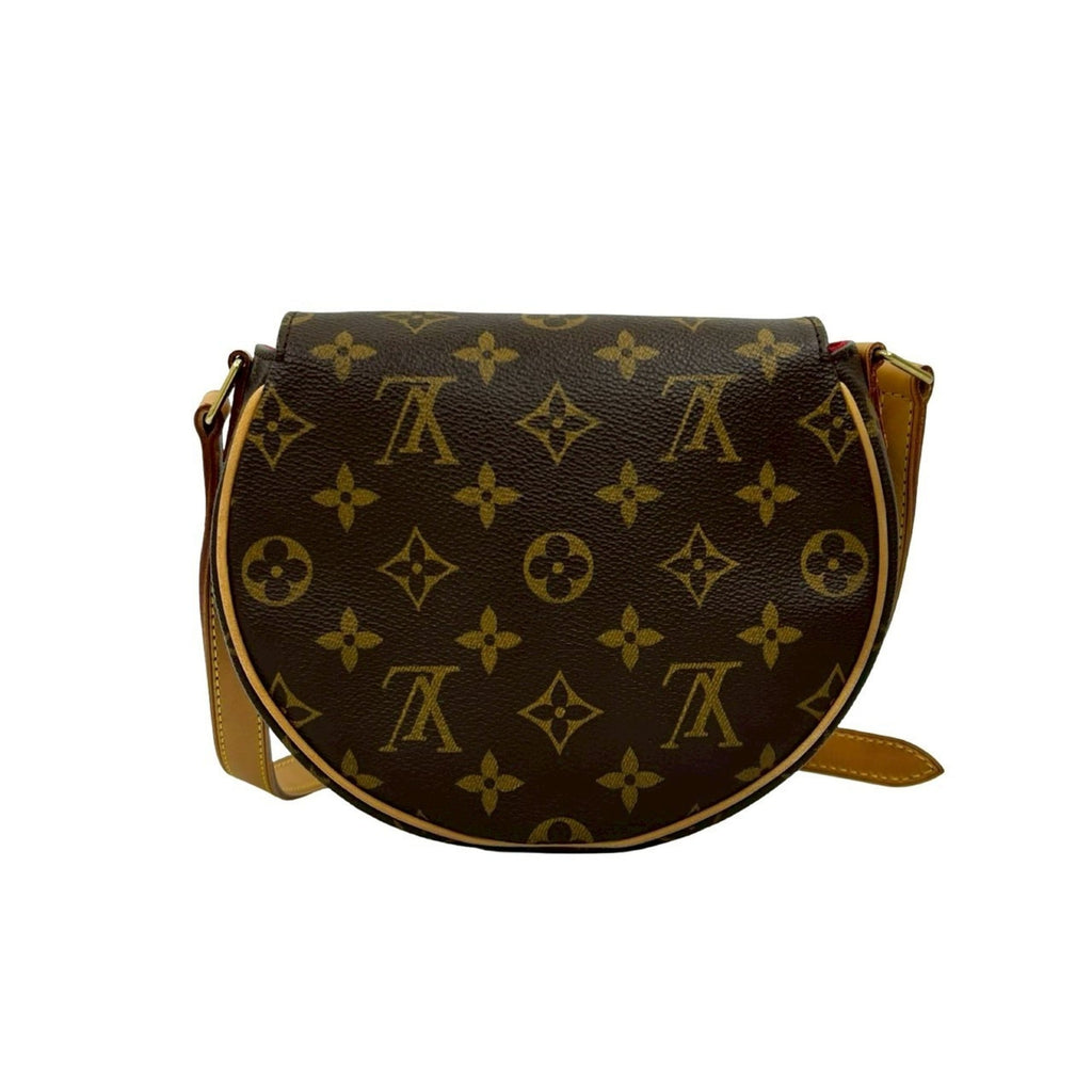 Louis Vuitton Brown Leather Pvc Pochette Shoulder Bag