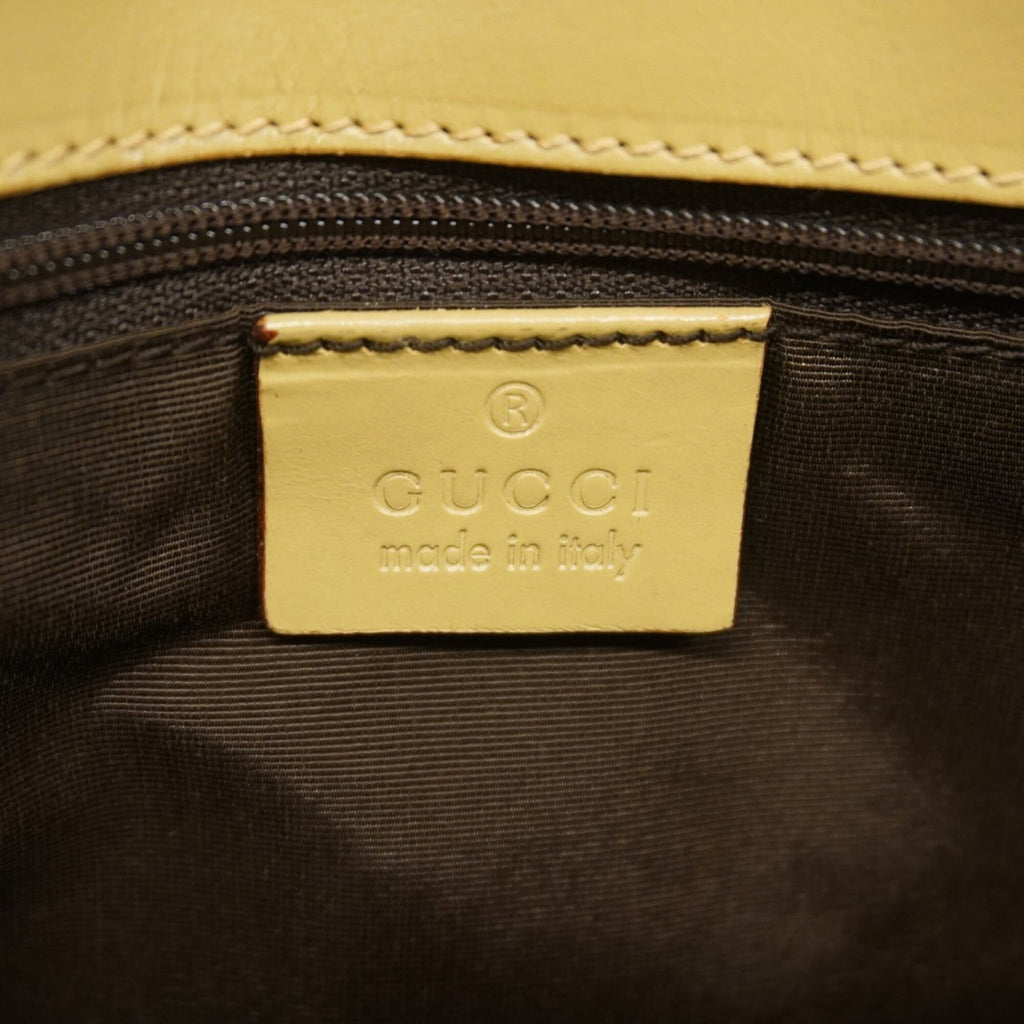 Gucci Brown Canvas Tote Bag (Pre-Owned)