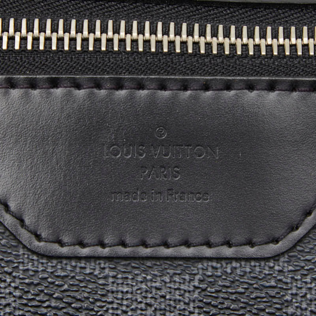 Louis Vuitton Black Pvc Leather Shoulder Bag