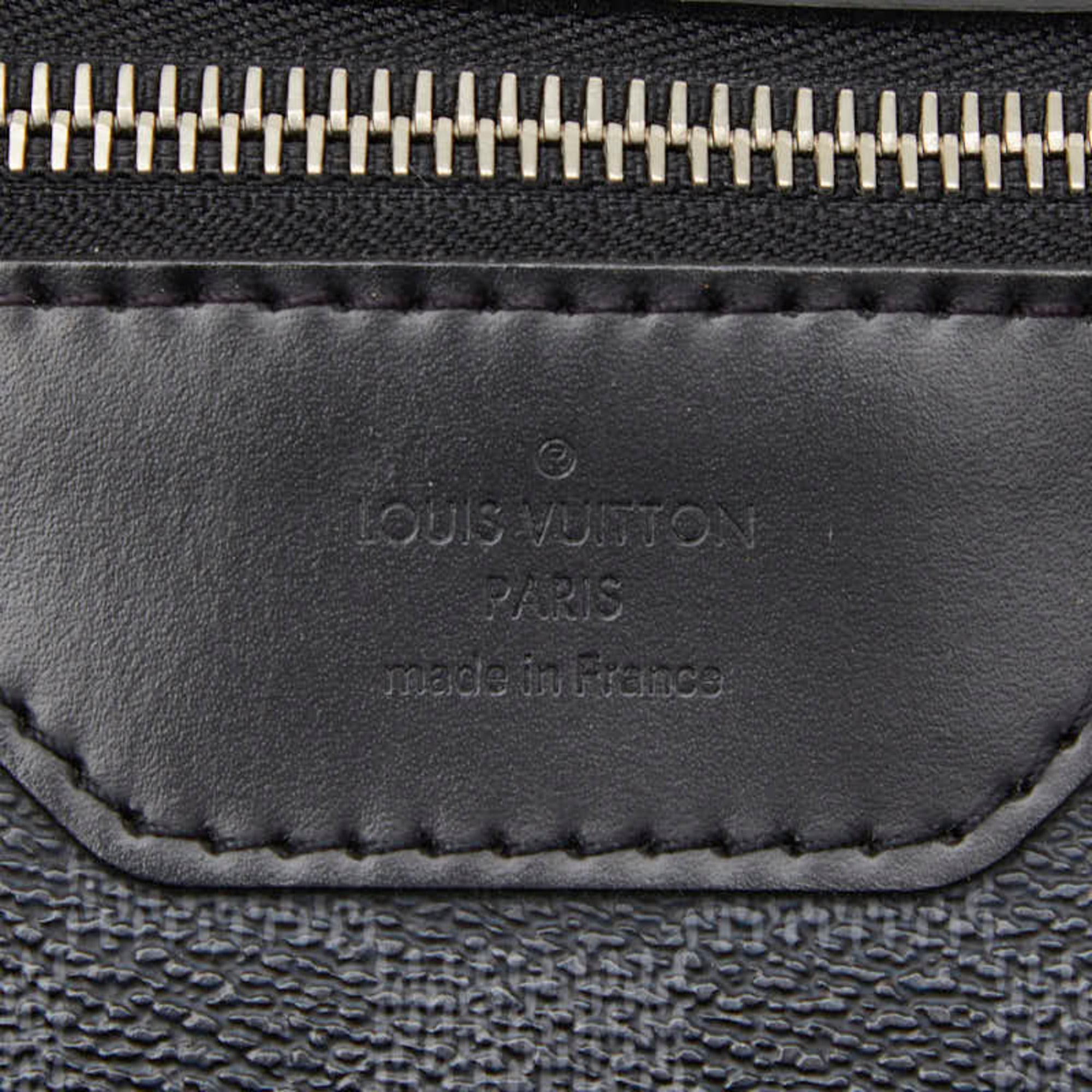 Louis Vuitton Black Pvc Leather Shoulder Bag
