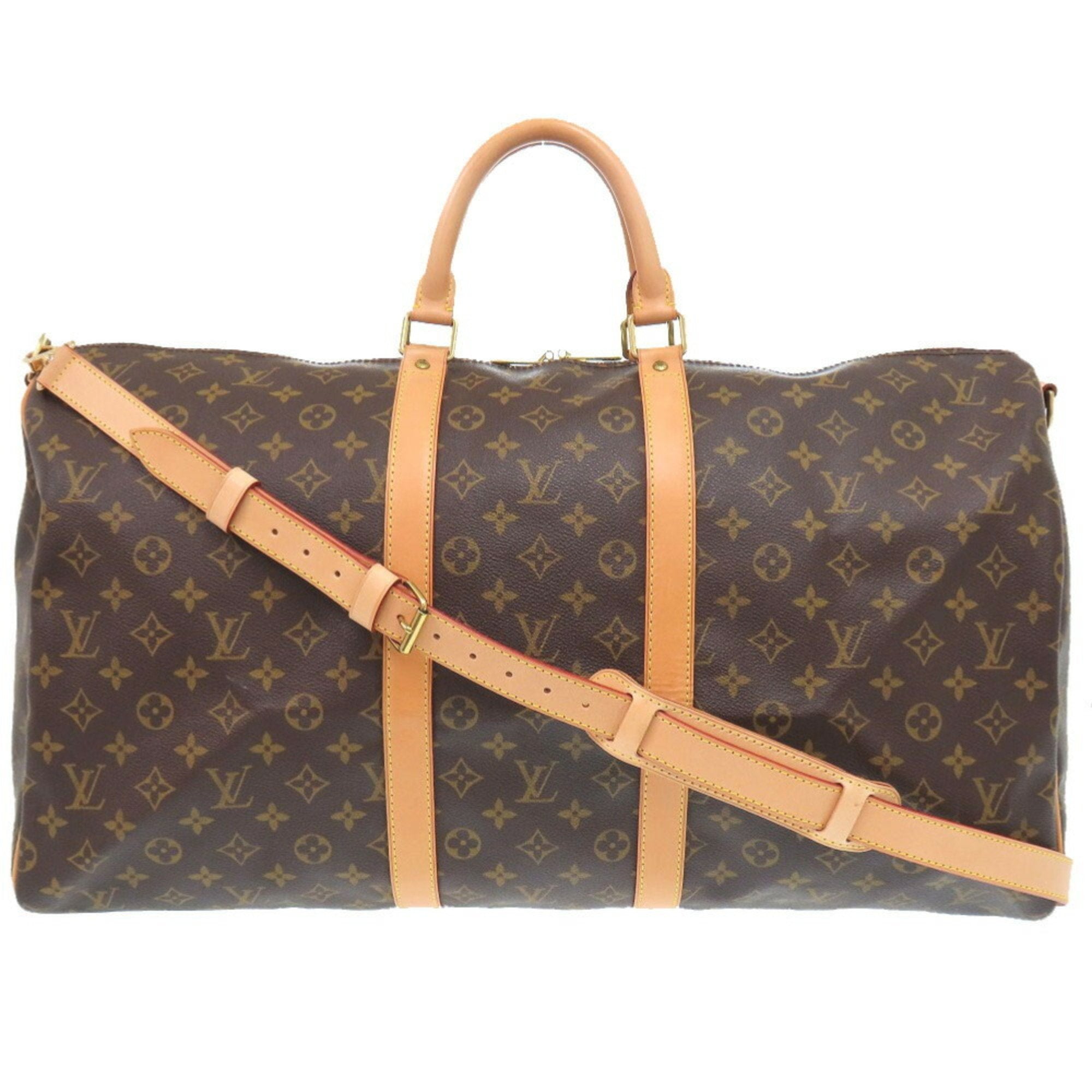 Louis Vuitton Brown Monogram Monogram Boston Bag